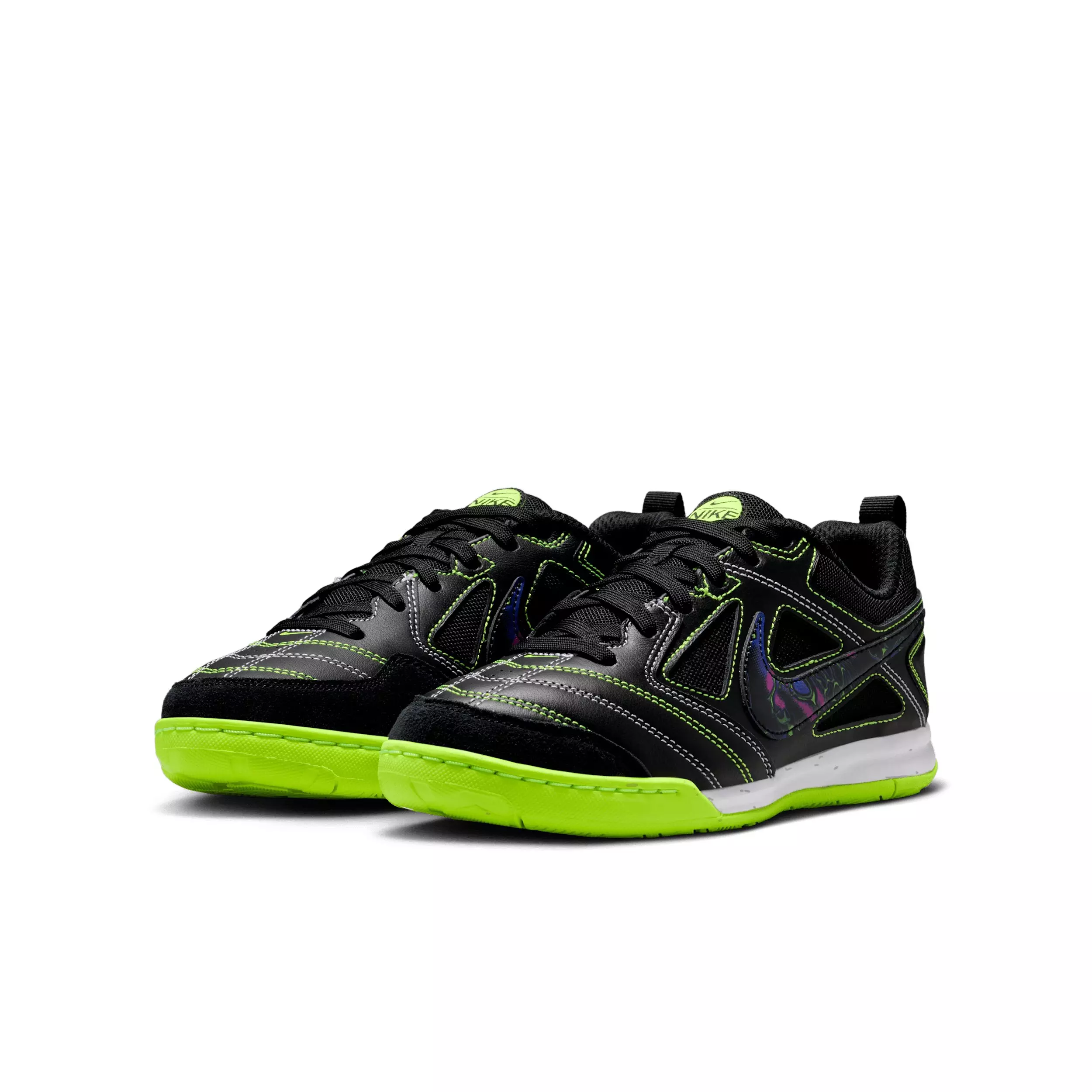 Nike Gato SE "Black/Volt/White/Black" Grade School Boys' Shoe - BLACK/VOLT/WHITE/BLACK