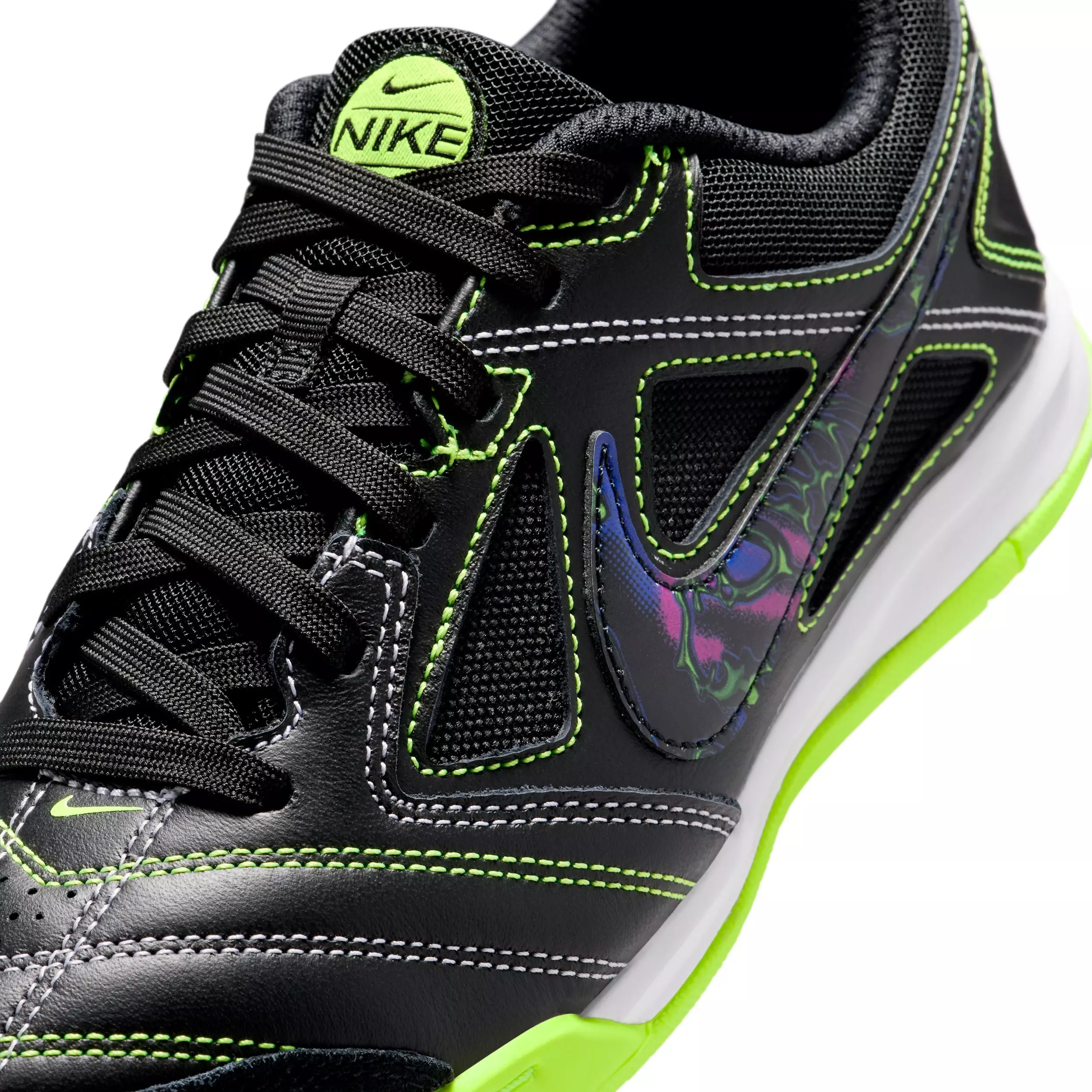Nike Gato SE "Black/Volt/White/Black" Grade School Boys' Shoe - BLACK/VOLT/WHITE/BLACK