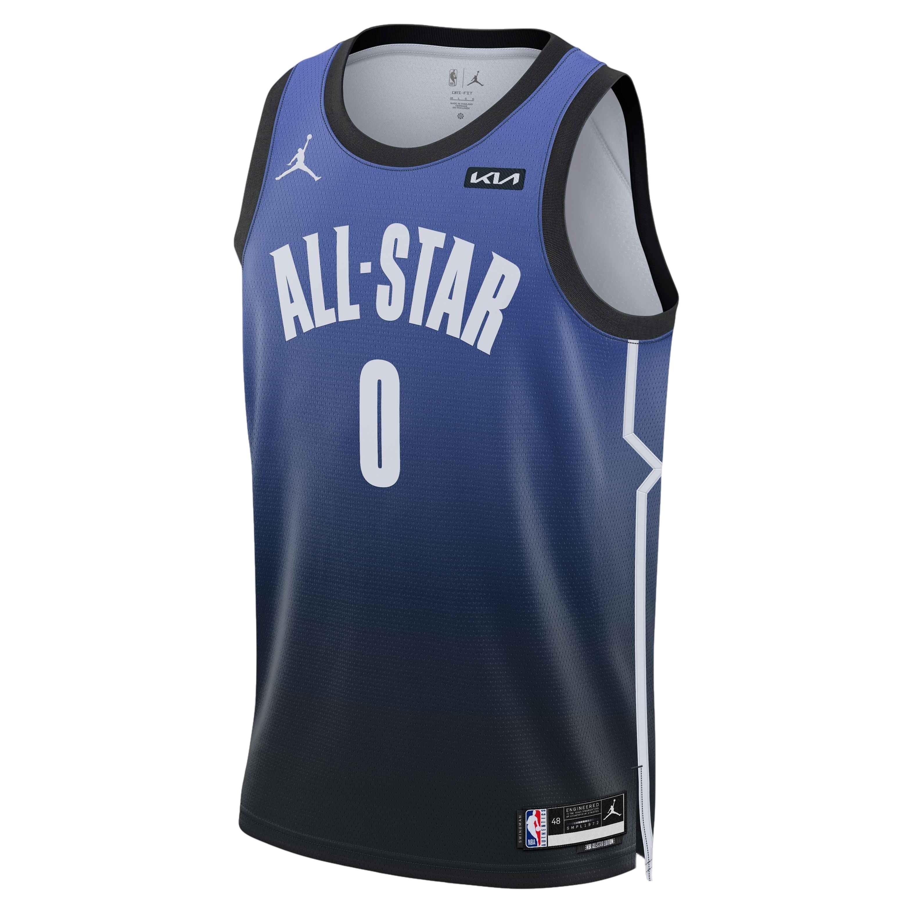 LeBron James 2023 All Star Edition Swingman Jersey - Sapphire - Throwback