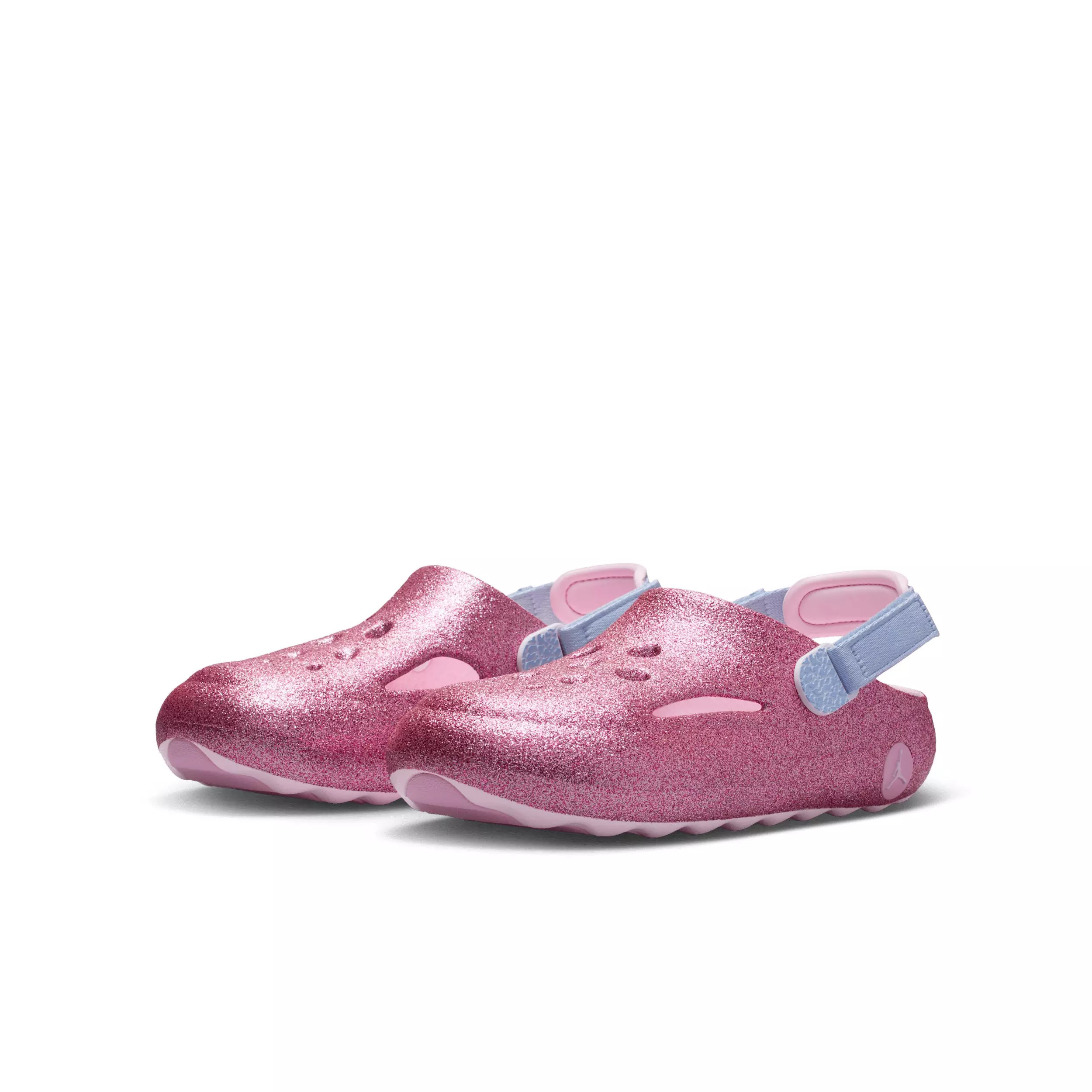 Jordan Hydrip "Pink Foam/Pink Foam/Cobalt Bliss/Pink Rise" Grade School Girls' Shoe - PINK/PINK/COBALT/PINK