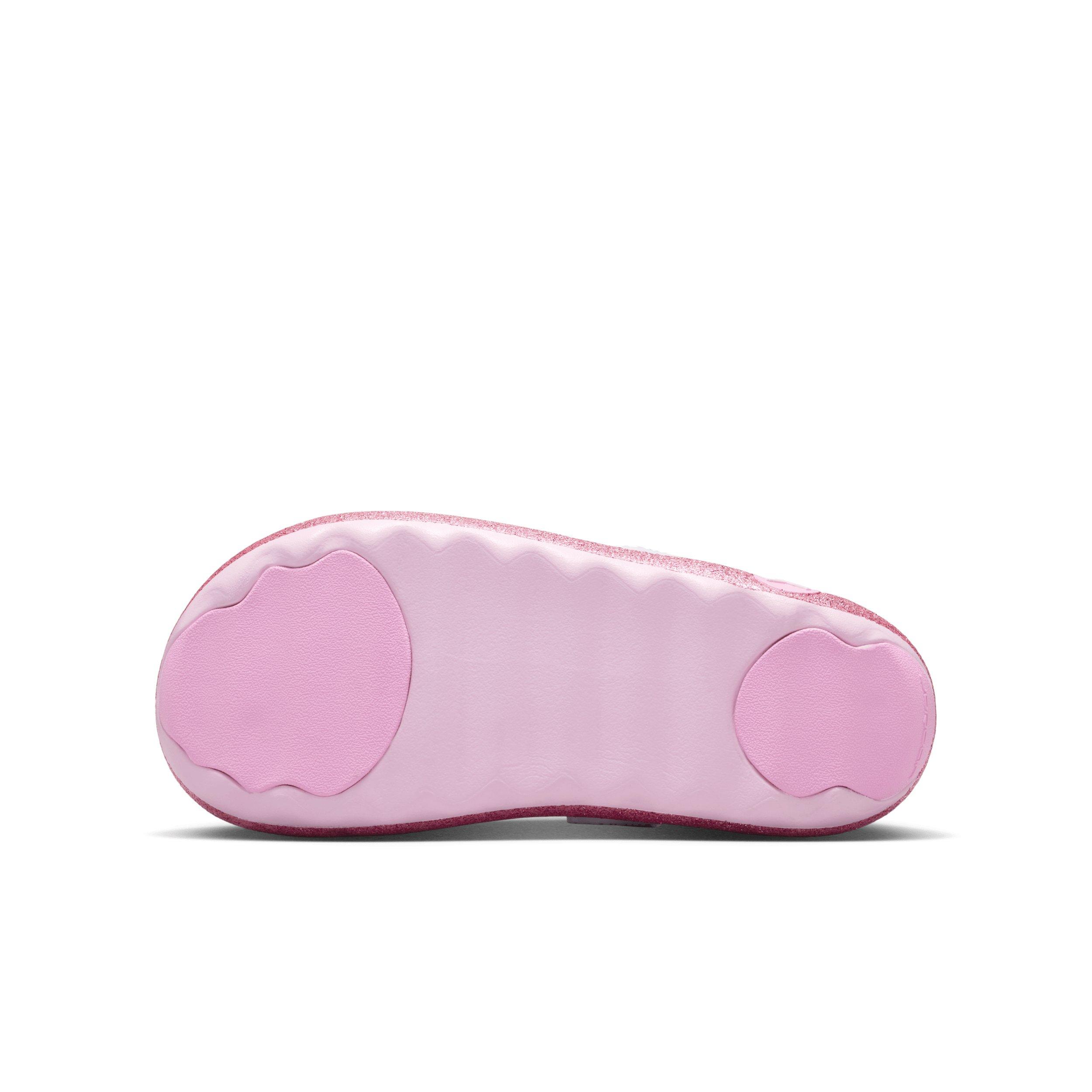 Jordan Hydrip "Pink Foam/Pink Foam/Cobalt Bliss/Pink Rise" Grade School Girls' Shoe - PINK/PINK/COBALT/PINK Thumbnail View 6