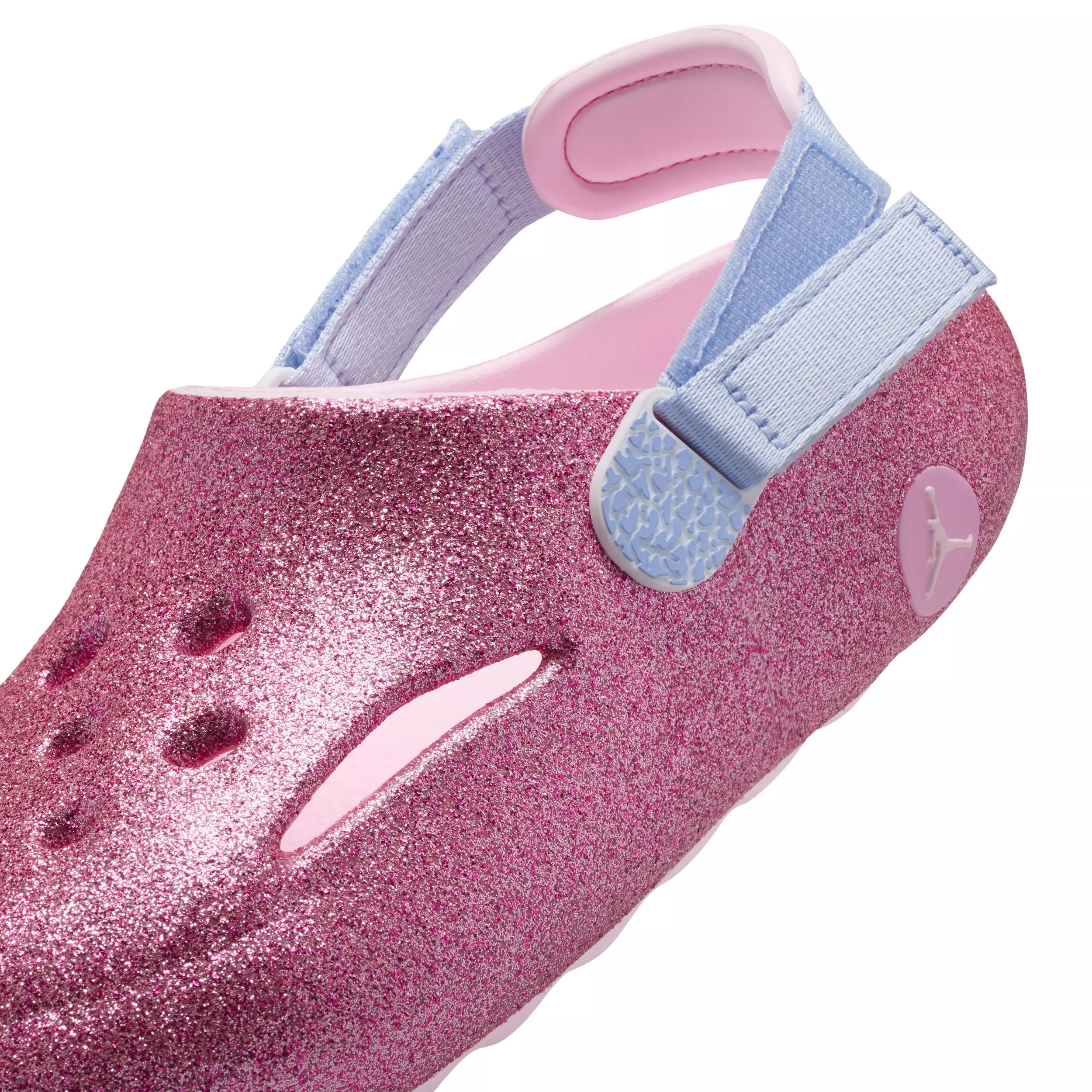Jordan Hydrip "Pink Foam/Pink Foam/Cobalt Bliss/Pink Rise" Grade School Girls' Shoe - PINK/PINK/COBALT/PINK