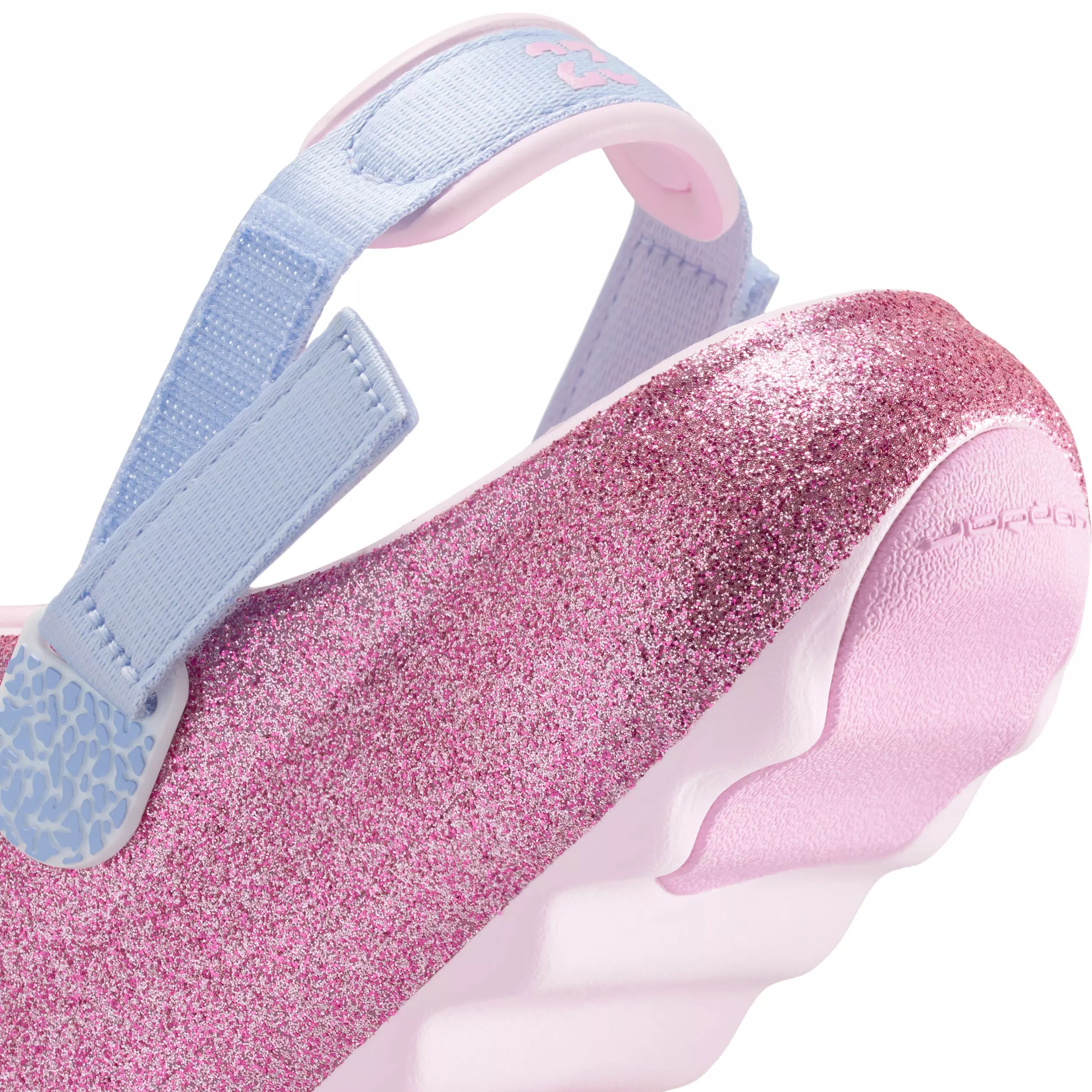 Jordan Hydrip "Pink Foam/Pink Foam/Cobalt Bliss/Pink Rise" Grade School Girls' Shoe - PINK/PINK/COBALT/PINK