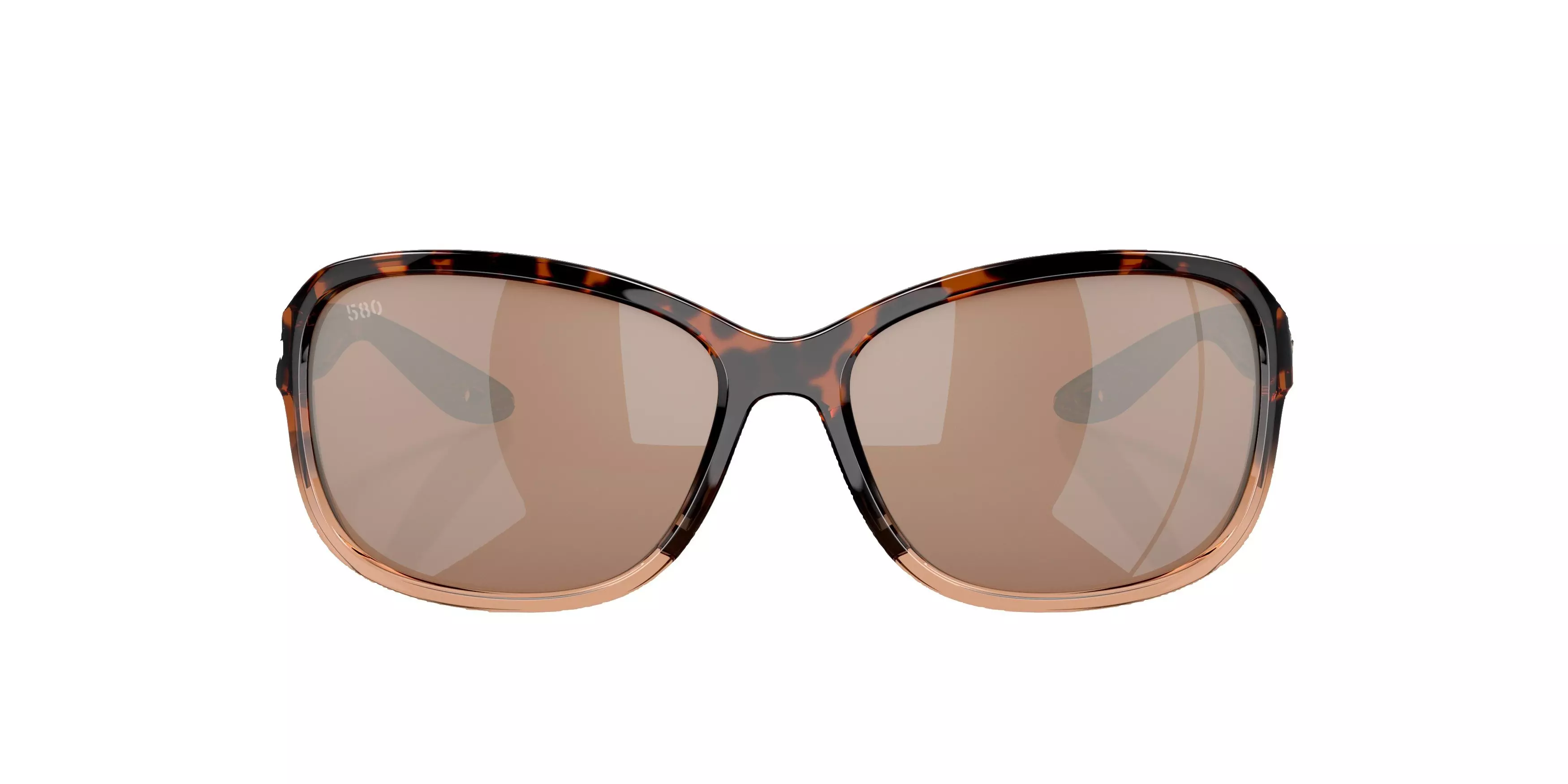 Costa Del Mar Seadrift S Copper Silver Mirror Polarized Sunglasses - Brown - BROWN