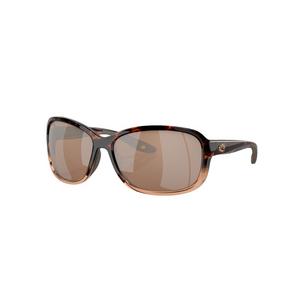 Costa Del Mar Seadrift S Copper Silver Mirror Polarized Sunglasses - Brown