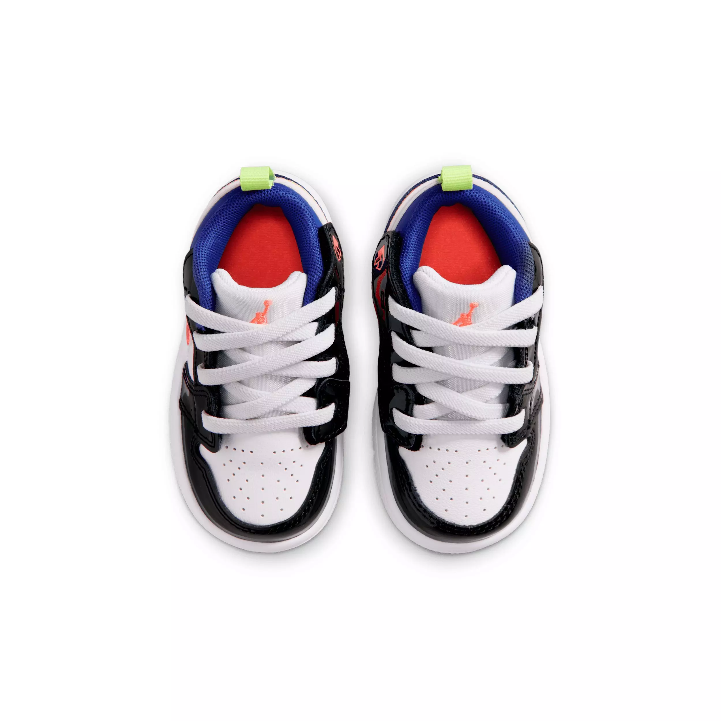 Jordan 1 Low Alt "White/Black/Game Royal/Bright Mango" Infant Girls' Shoe - WHITE/BLACK/ROYAL/MANGO