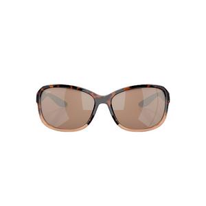 Costa Del Mar Seadrift M Copper Silver Mirror Polarized Sunglasses - Brown