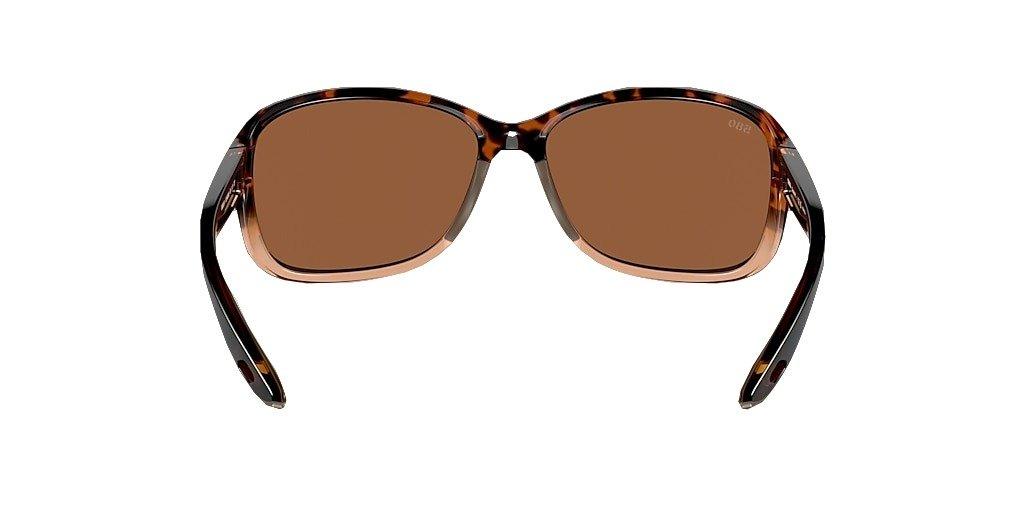 Costa Del Mar Seadrift M Copper Silver Mirror Polarized Sunglasses - Brown - BROWN Thumbnail View 3