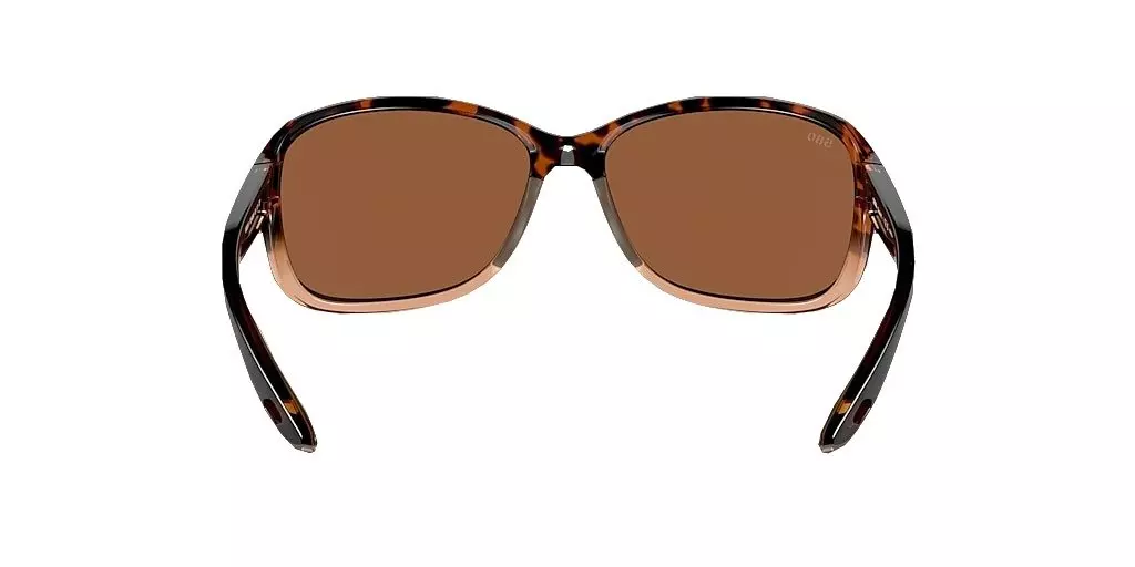 Costa Del Mar Seadrift M Copper Silver Mirror Polarized Sunglasses - Brown - BROWN