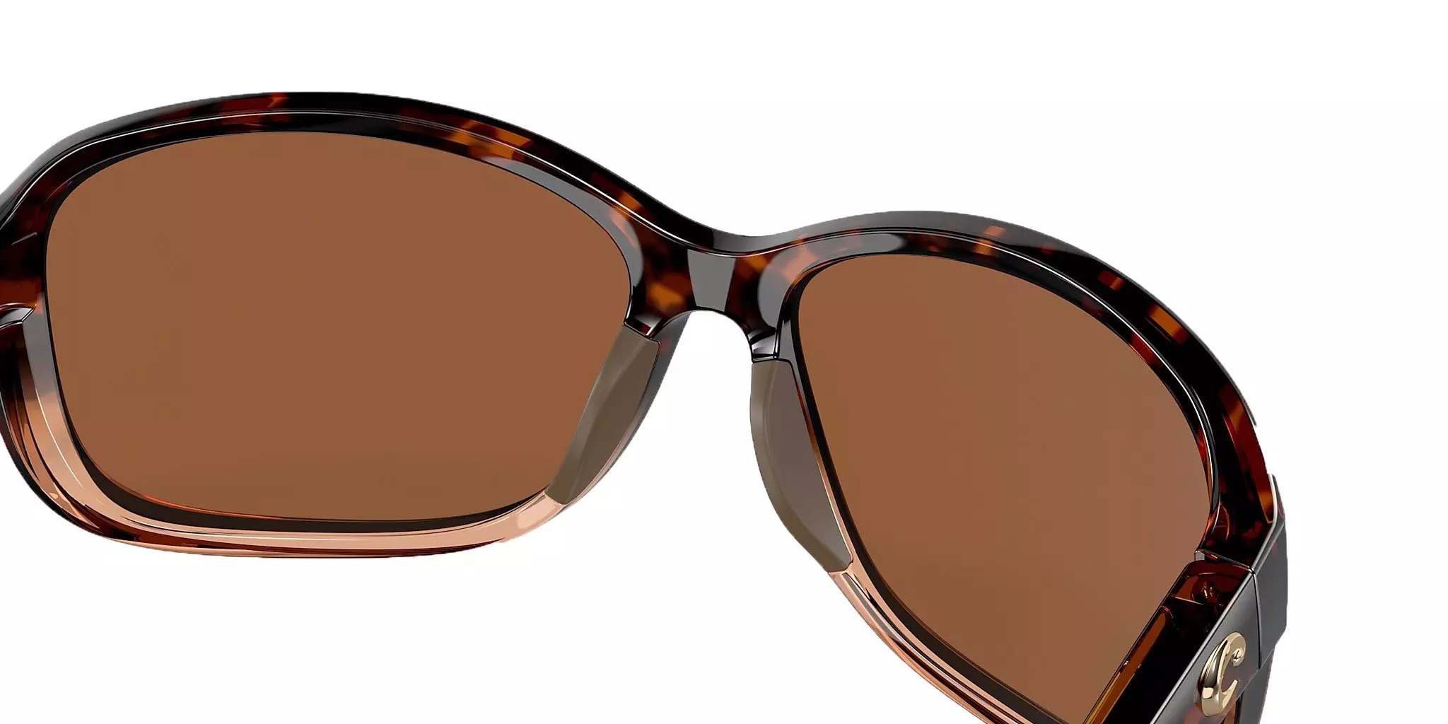 Costa Del Mar Seadrift M Copper Silver Mirror Polarized Sunglasses - Brown - BROWN