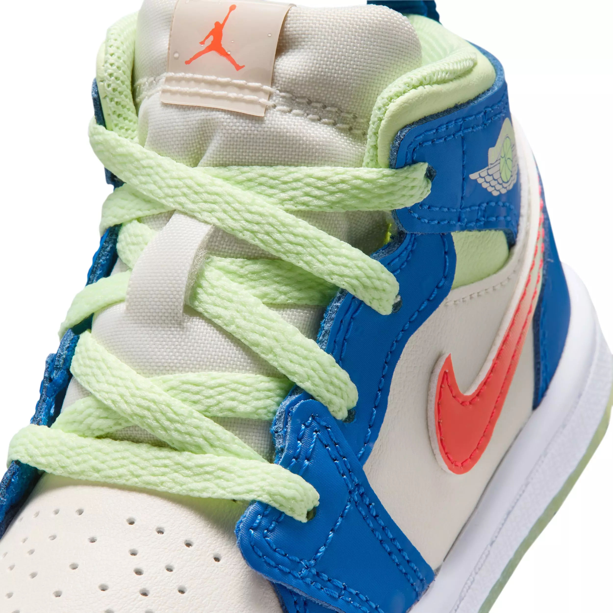 Jordan 1 Mid SE "Game Royal/Barely Volt/Infrared 23/Pale Ivory" Infant Boys' Shoe - ROYAL/VOLT/INFRARED/IVORY