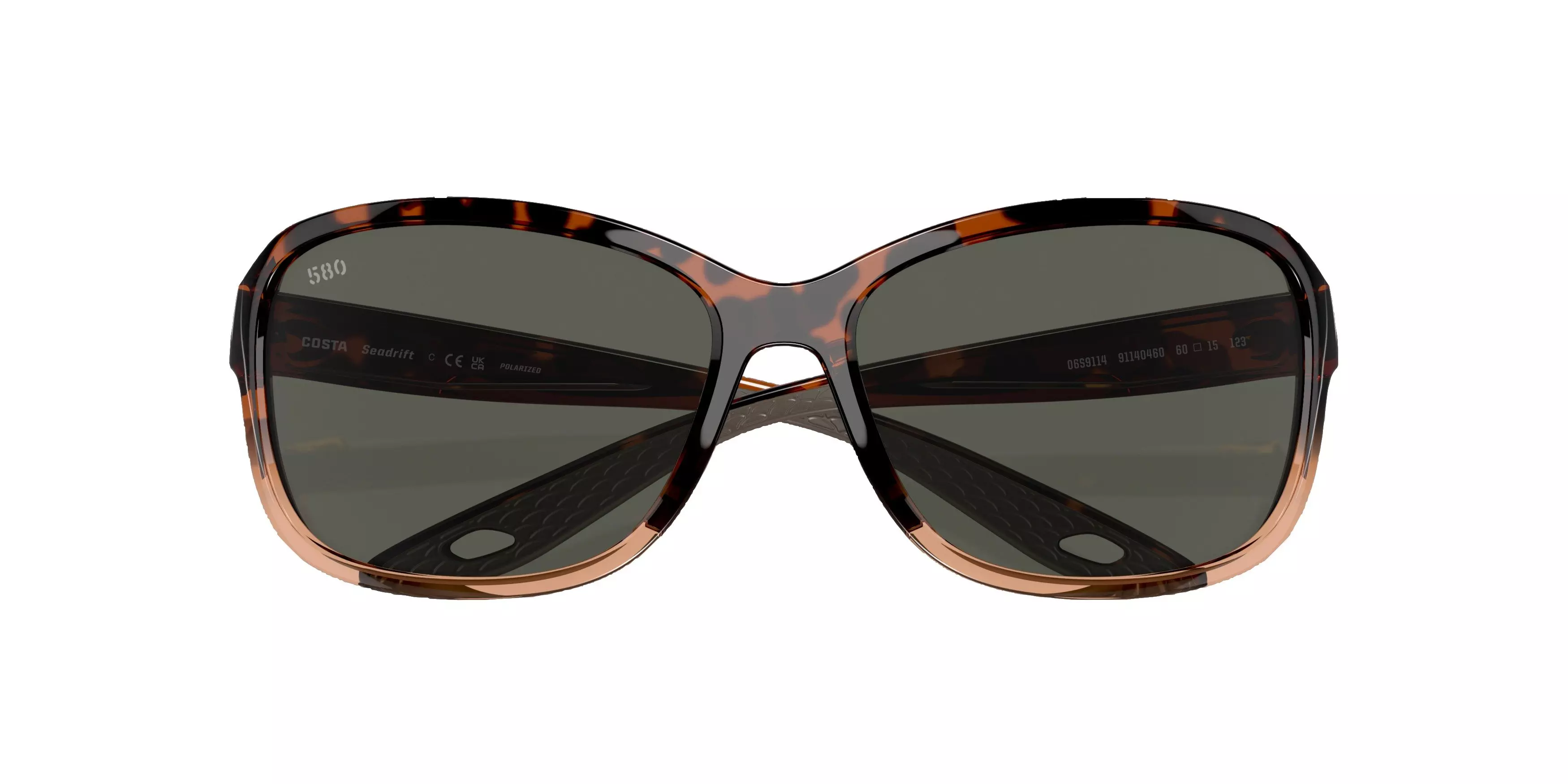 Costa Del Mar Seadrift S Grey Polarized Sunglasses - Brown - BROWN