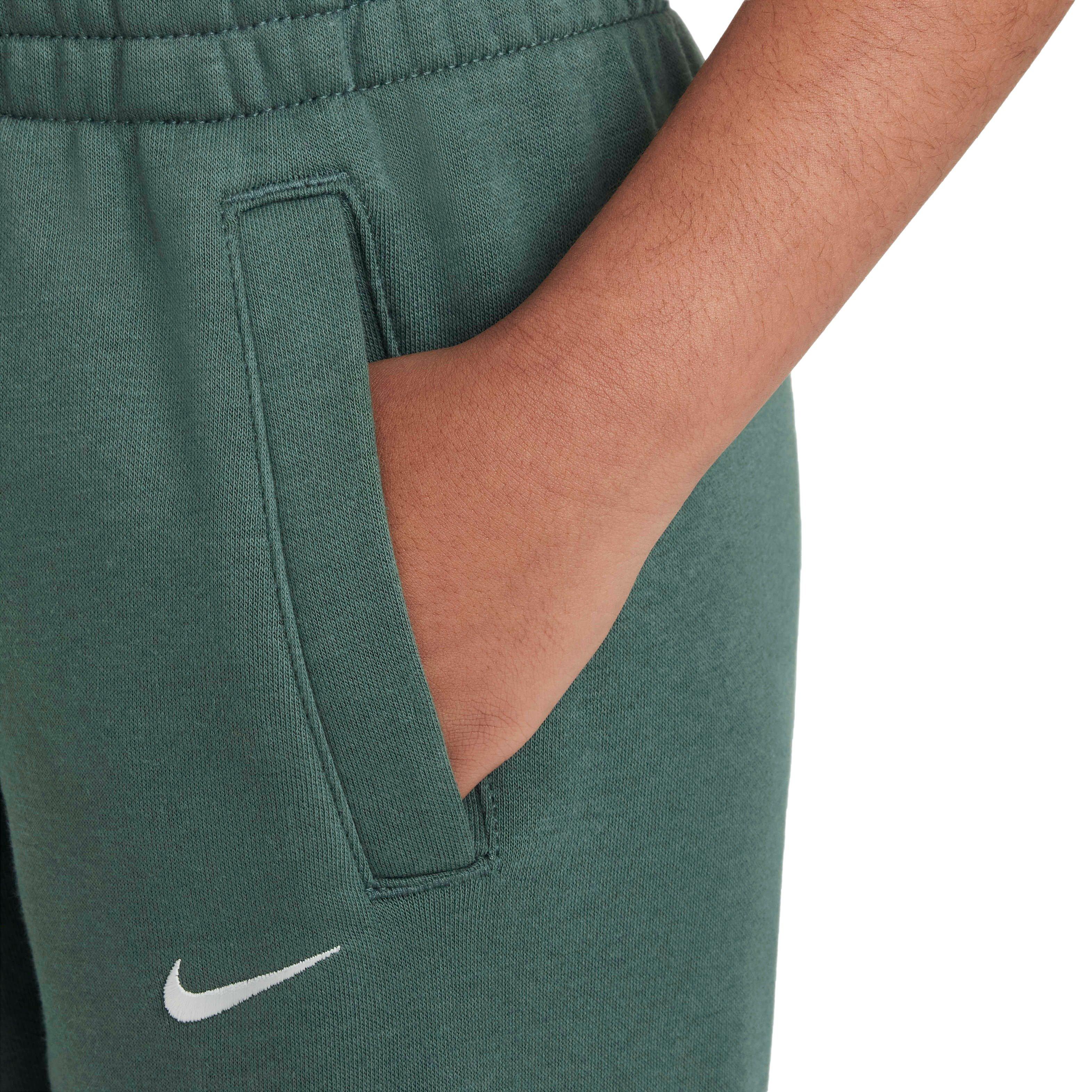Nike Big Kids' Sportswear Club Fleece Joggers - GREEN Thumbnail View 4