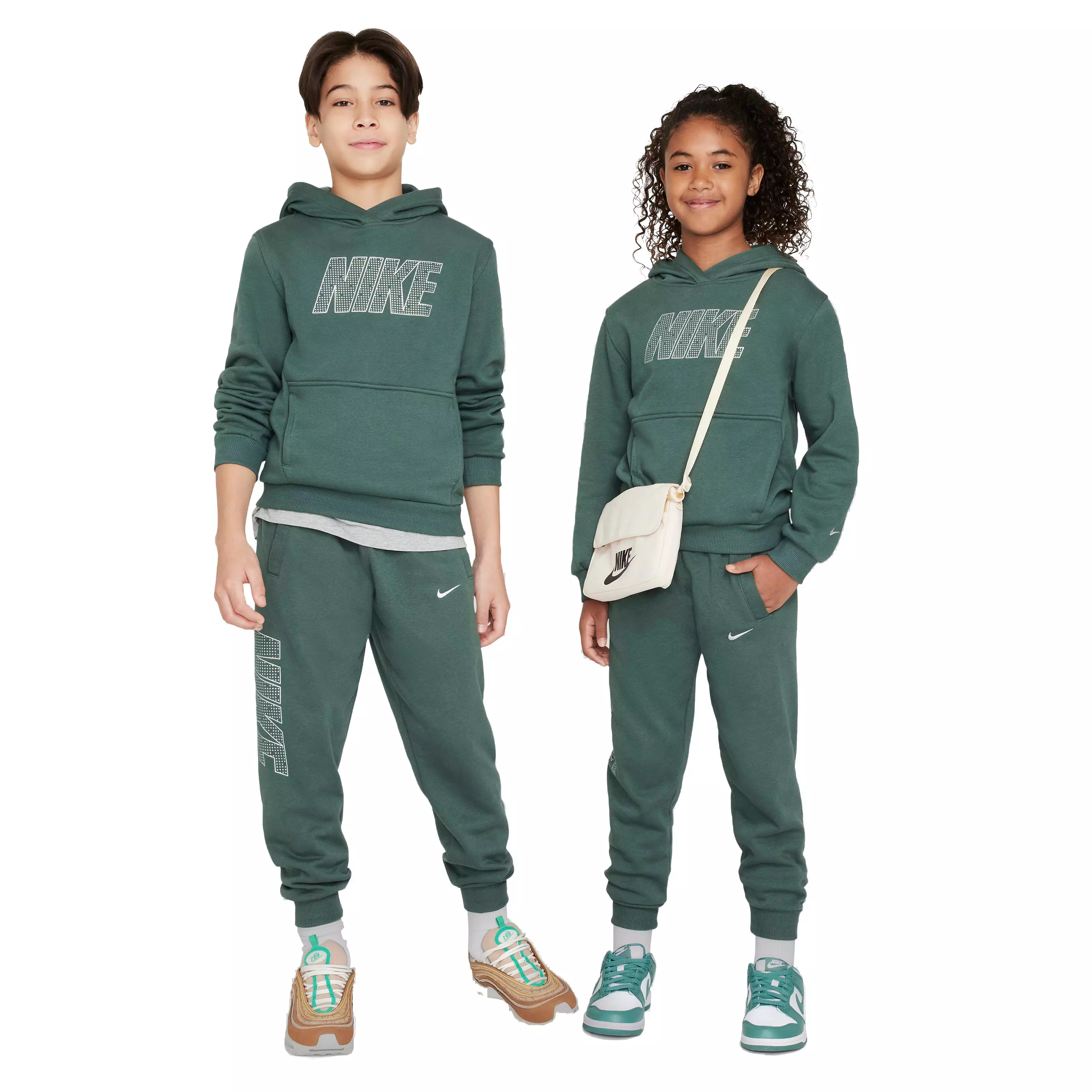 Nike Big Kids' Sportswear Club Fleece Joggers - GREEN