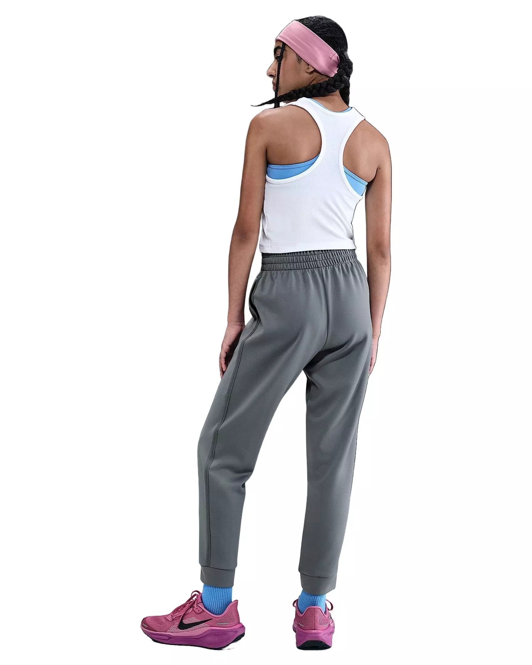 Nike Big Kids' Multi Knit Pants - Grey - GREY