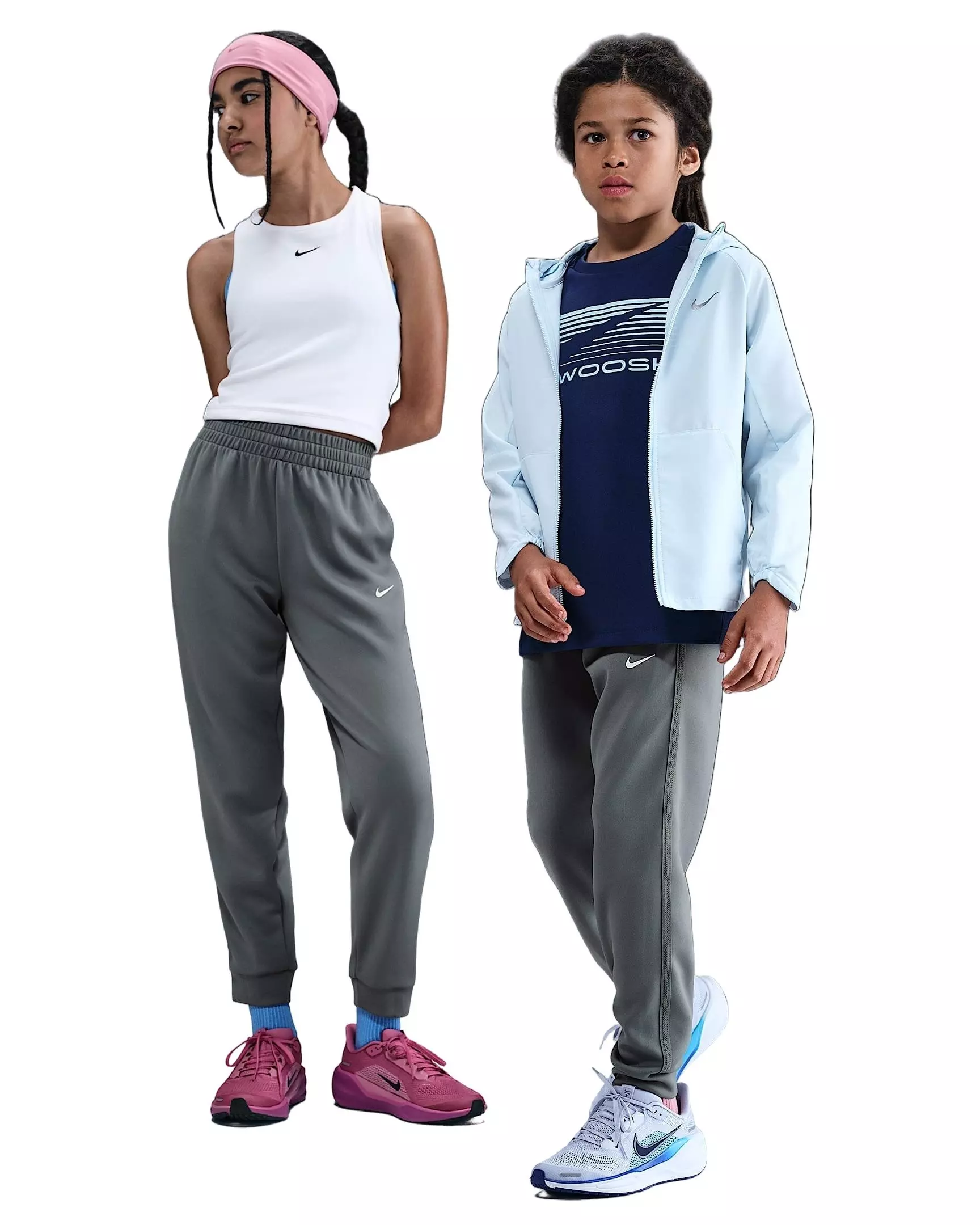 Nike Big Kids' Multi Knit Pants - Grey - GREY