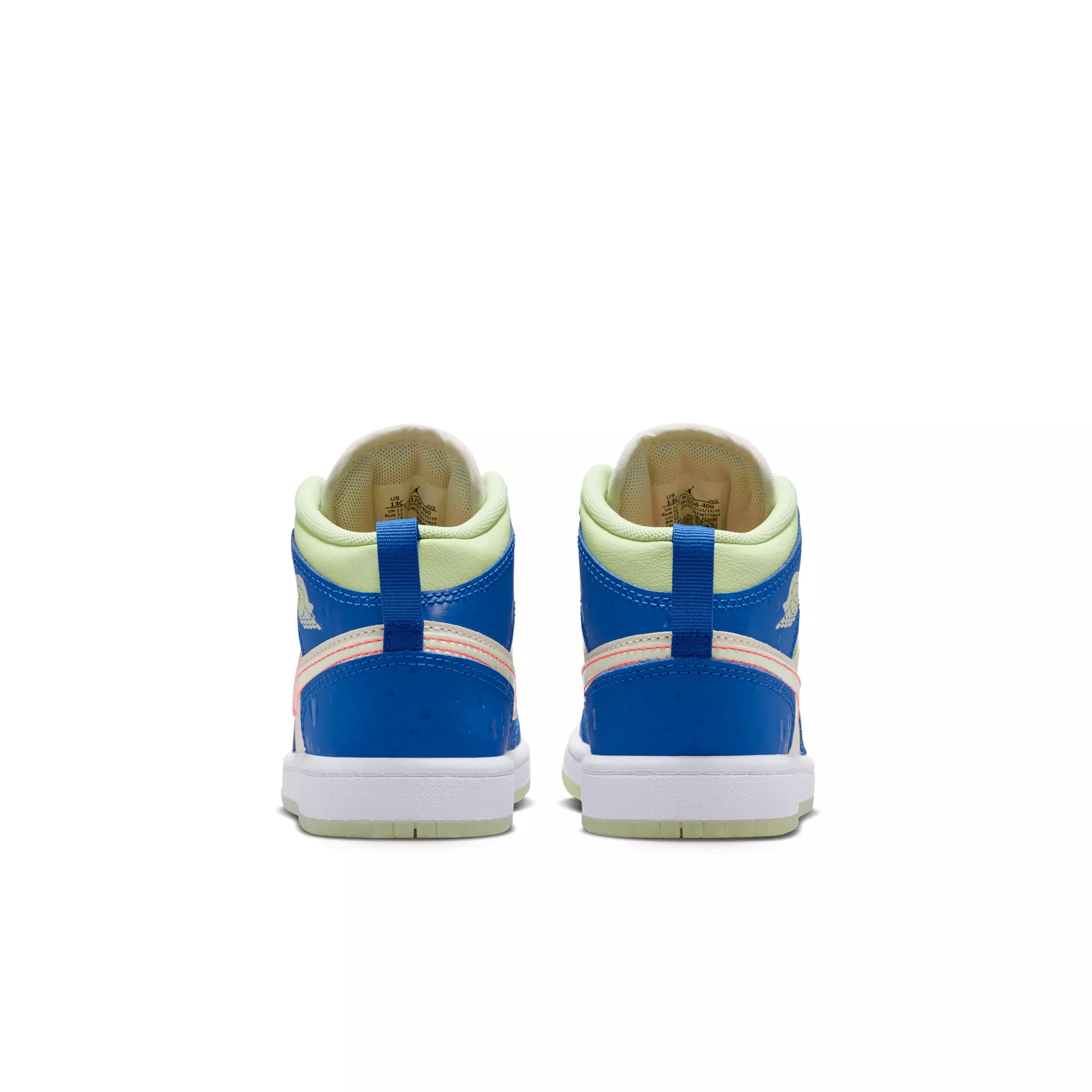 Jordan 1 Mid SE "Game Royal/Barely Volt/Infrared 23/Pale Ivory" Preschool Boys' Shoe - ROYAL/VOLT/INFRARED/IVORY