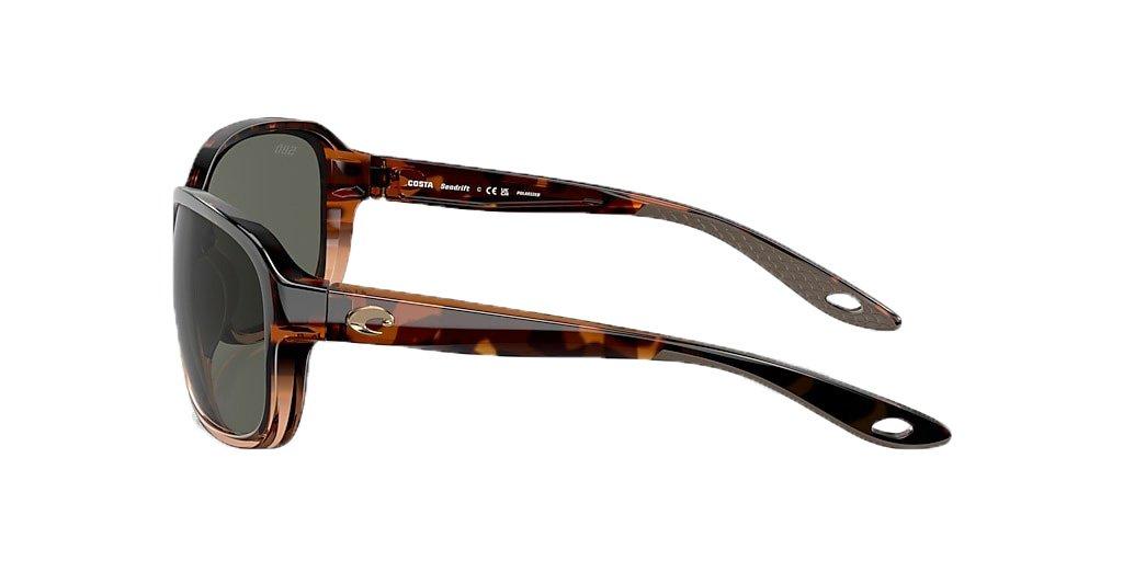 Costa Del Mar Seadrift M Grey Polarized Sunglasses - Brown - BROWN Thumbnail View 4