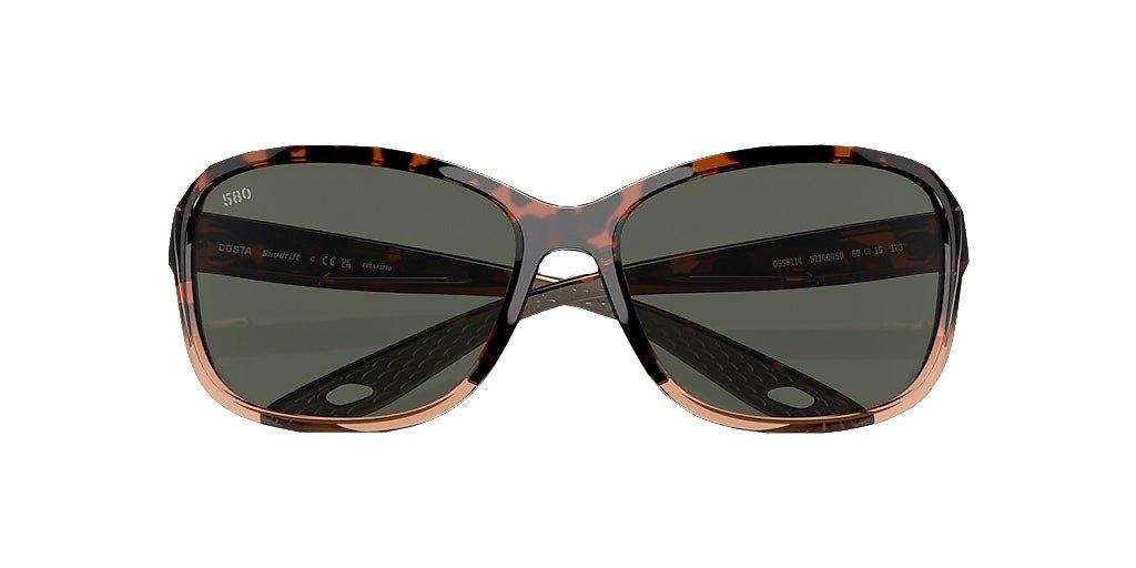 Costa Del Mar Seadrift M Grey Polarized Sunglasses - Brown - BROWN Thumbnail View 5