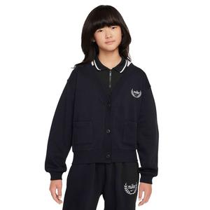 Nike Big Girls' Sportswear Club Fleece Cardigan