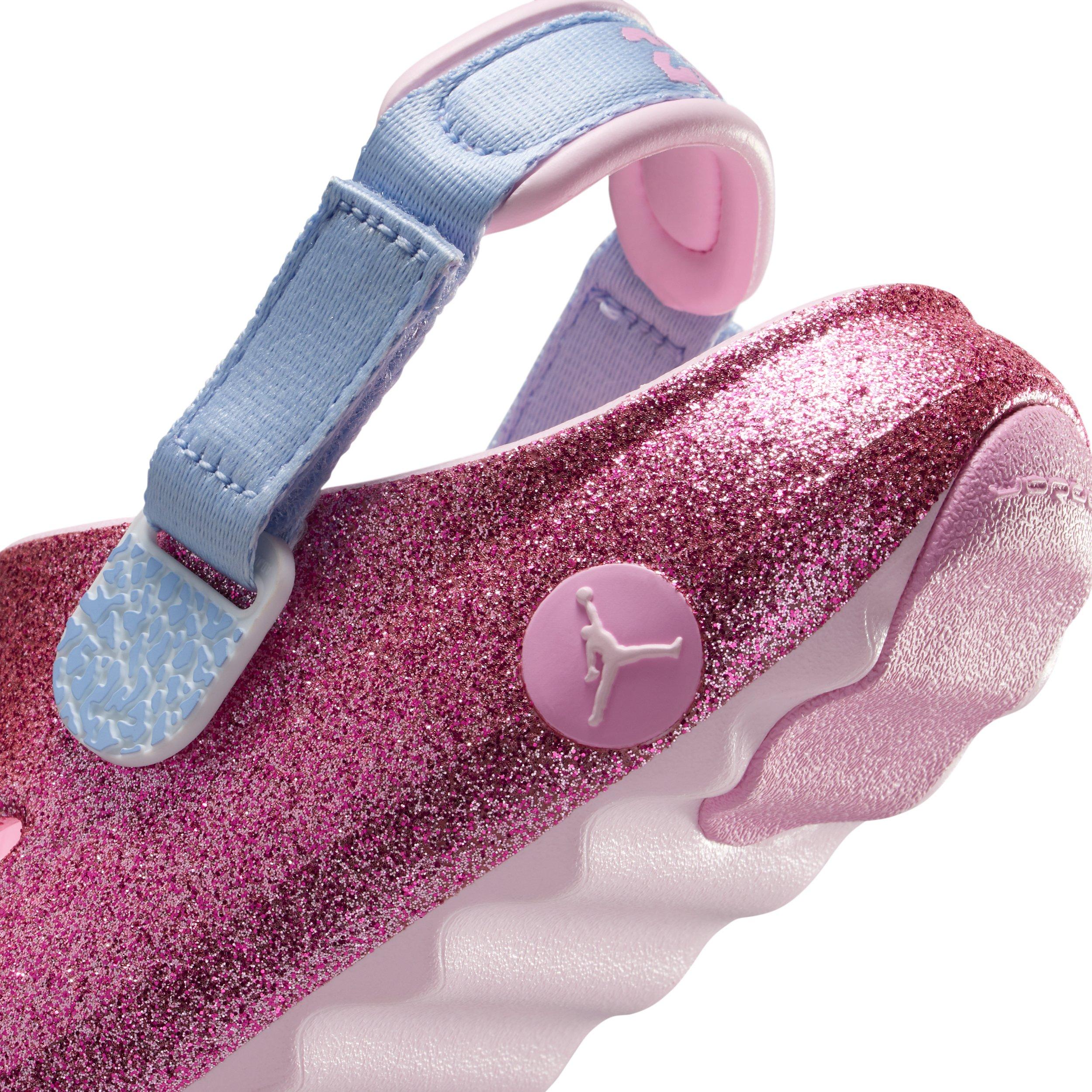 Jordan Hydrip "Pink Foam/Pink Foam/Cobalt Bliss/Pink Rise" Preschool Girls' Shoe - PINK/PINK/COBALT/PINK