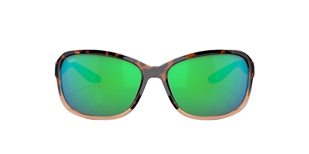 Costa Del Mar Seadrift M Green Mirror Polarized Sunglasses - Brown - BROWN Thumbnail View 2