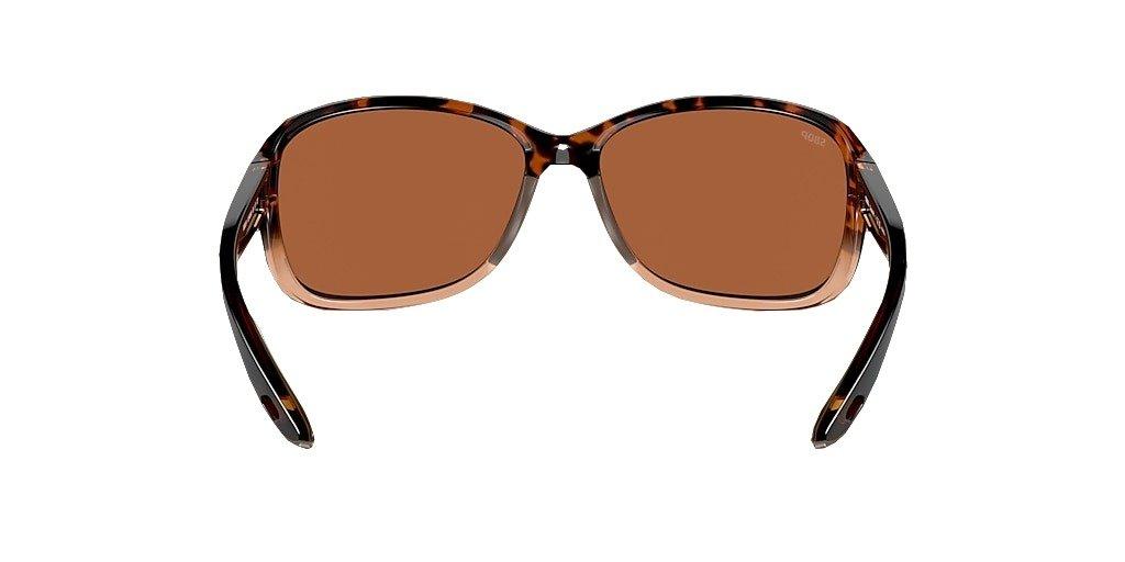 Costa Del Mar Seadrift M Green Mirror Polarized Sunglasses - Brown - BROWN Thumbnail View 3