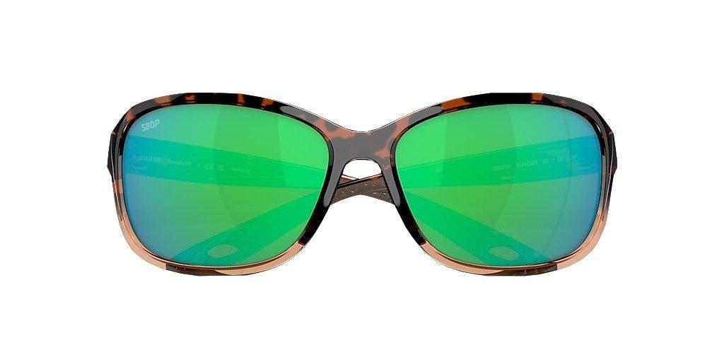 Costa Del Mar Seadrift M Green Mirror Polarized Sunglasses - Brown - BROWN Thumbnail View 5