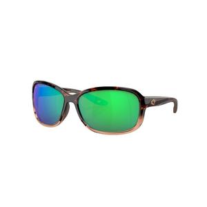 Costa Del Mar Seadrift M Green Mirror Polarized Sunglasses - Brown
