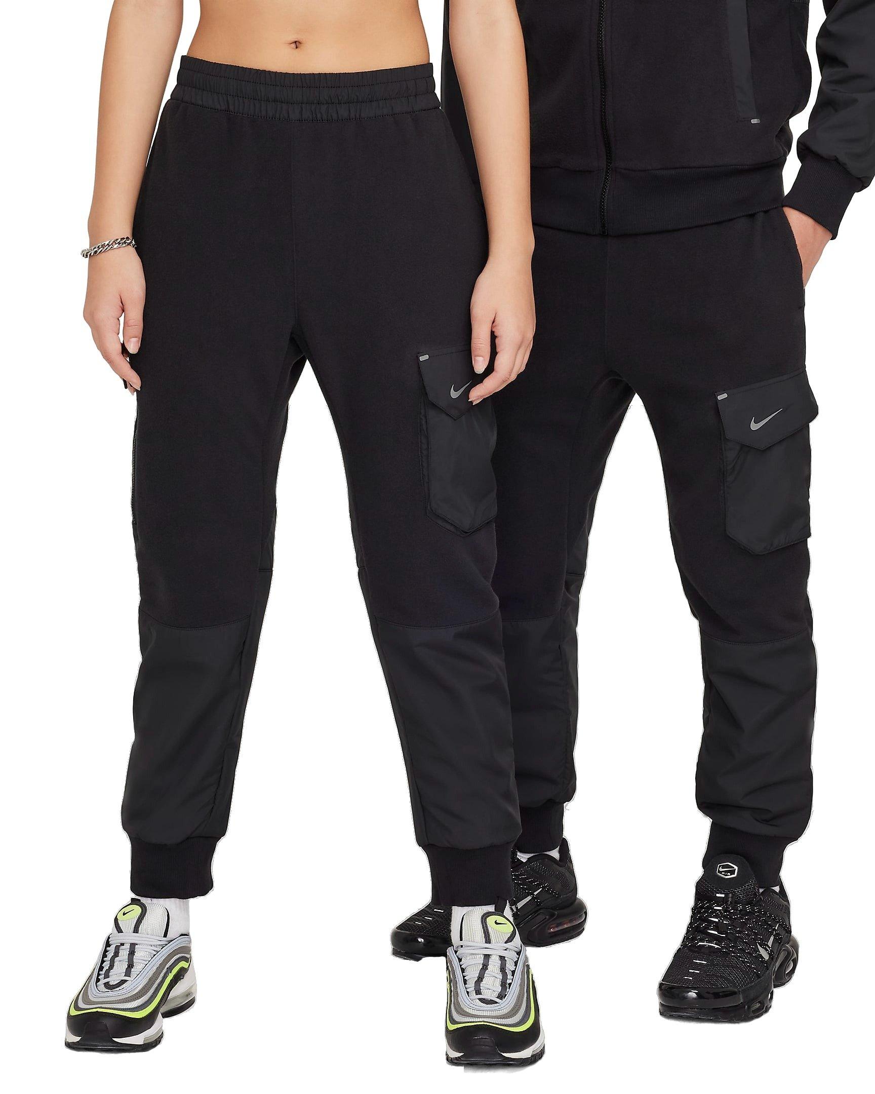 Nike Big Kids' Sportswear City Utility EasyOn Therma-FIT Winterized Pants - BLACK Thumbnail View 1