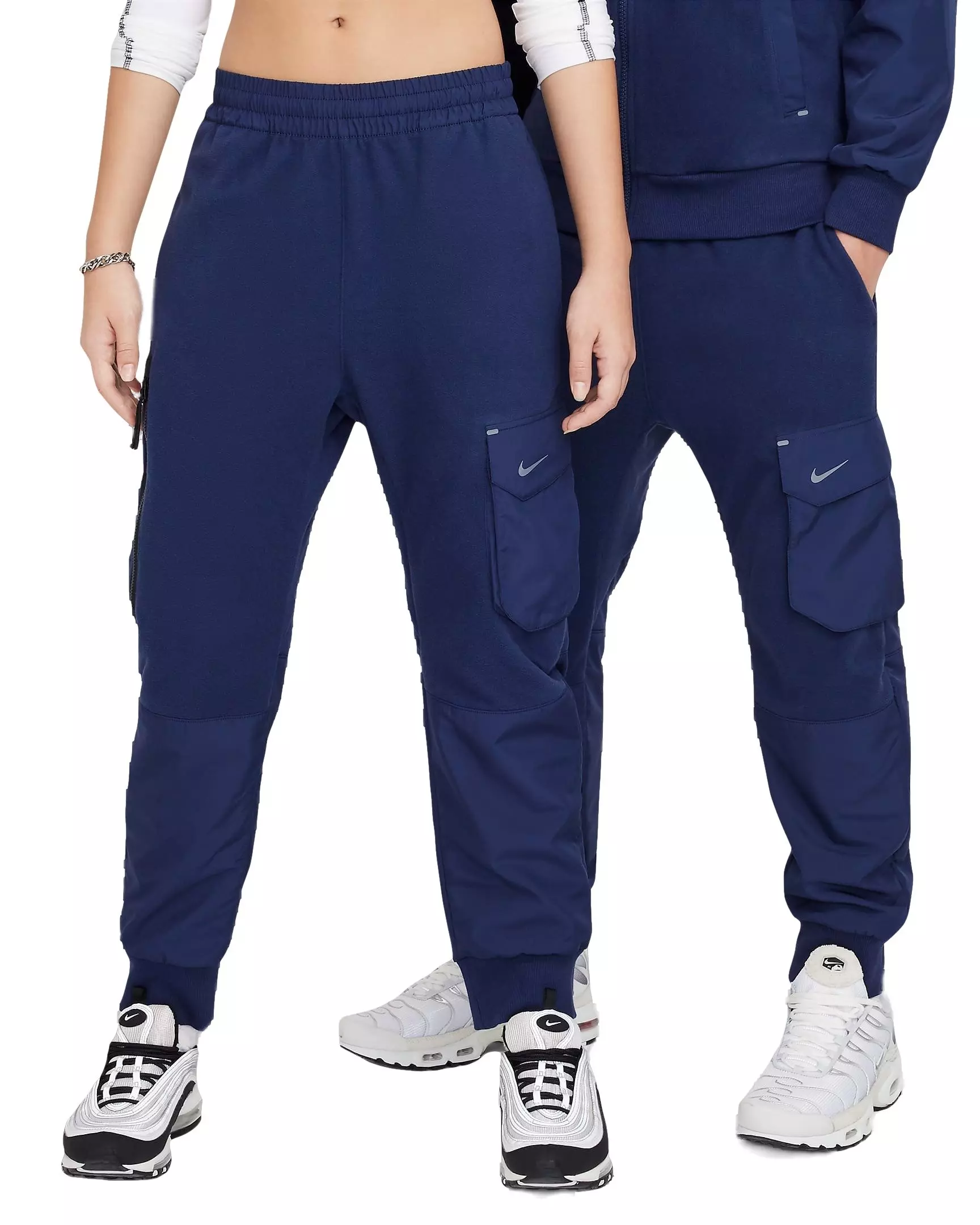 Nike Big Kids' Sportswear City Utility EasyOn Therma-FIT Winterized Pants - NAVY