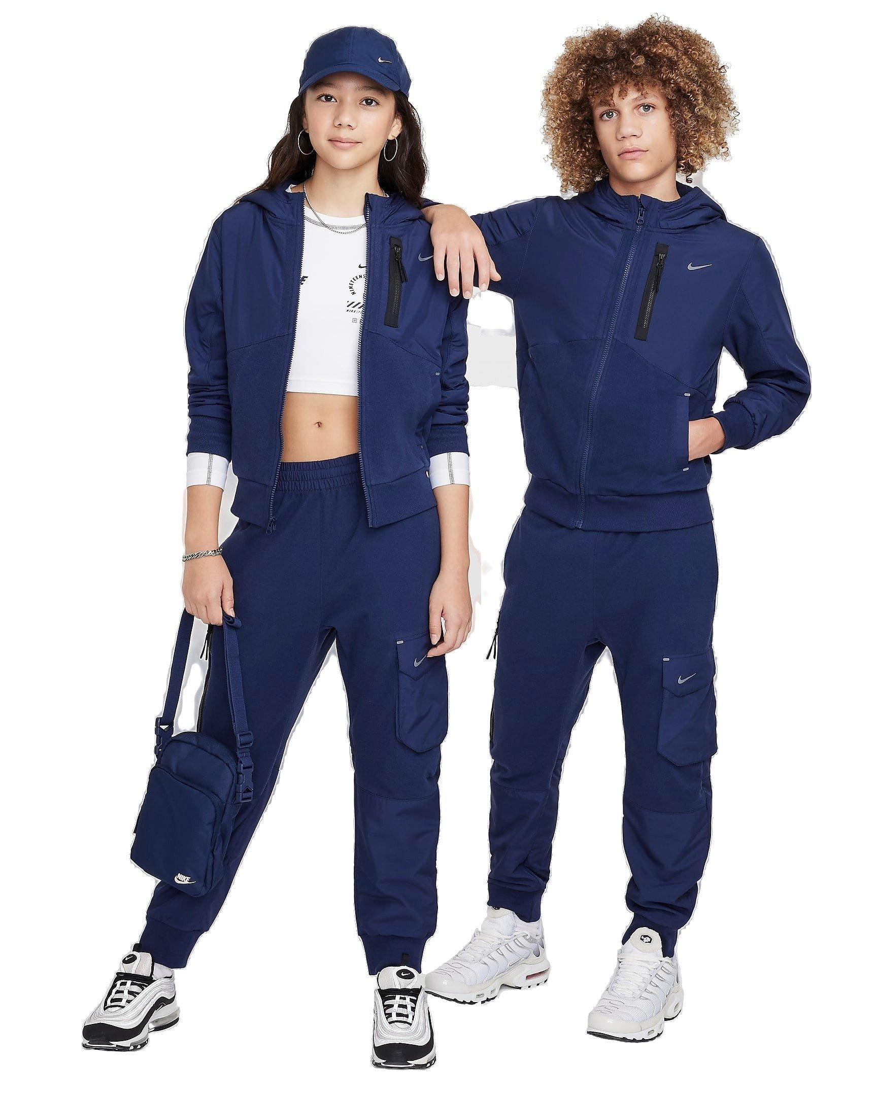 Nike Big Kids' Sportswear City Utility EasyOn Therma-FIT Winterized Pants - NAVY Thumbnail View 8