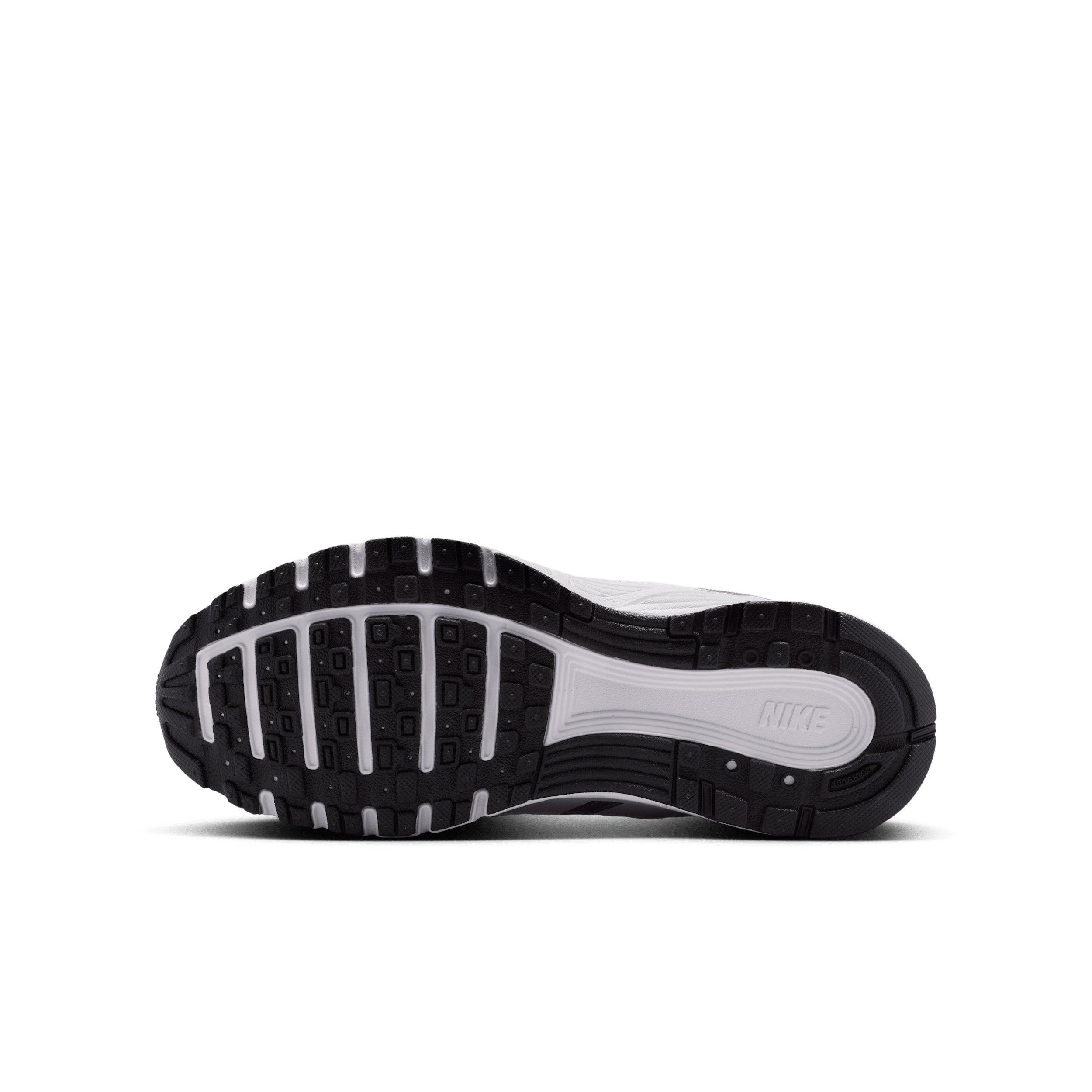 Nike P-6000 "White/Blue Crystal/Metallic Silver/White" Grade School Boys' Shoe - WHITE/BLUE/SILVER/WHITE Thumbnail View 6