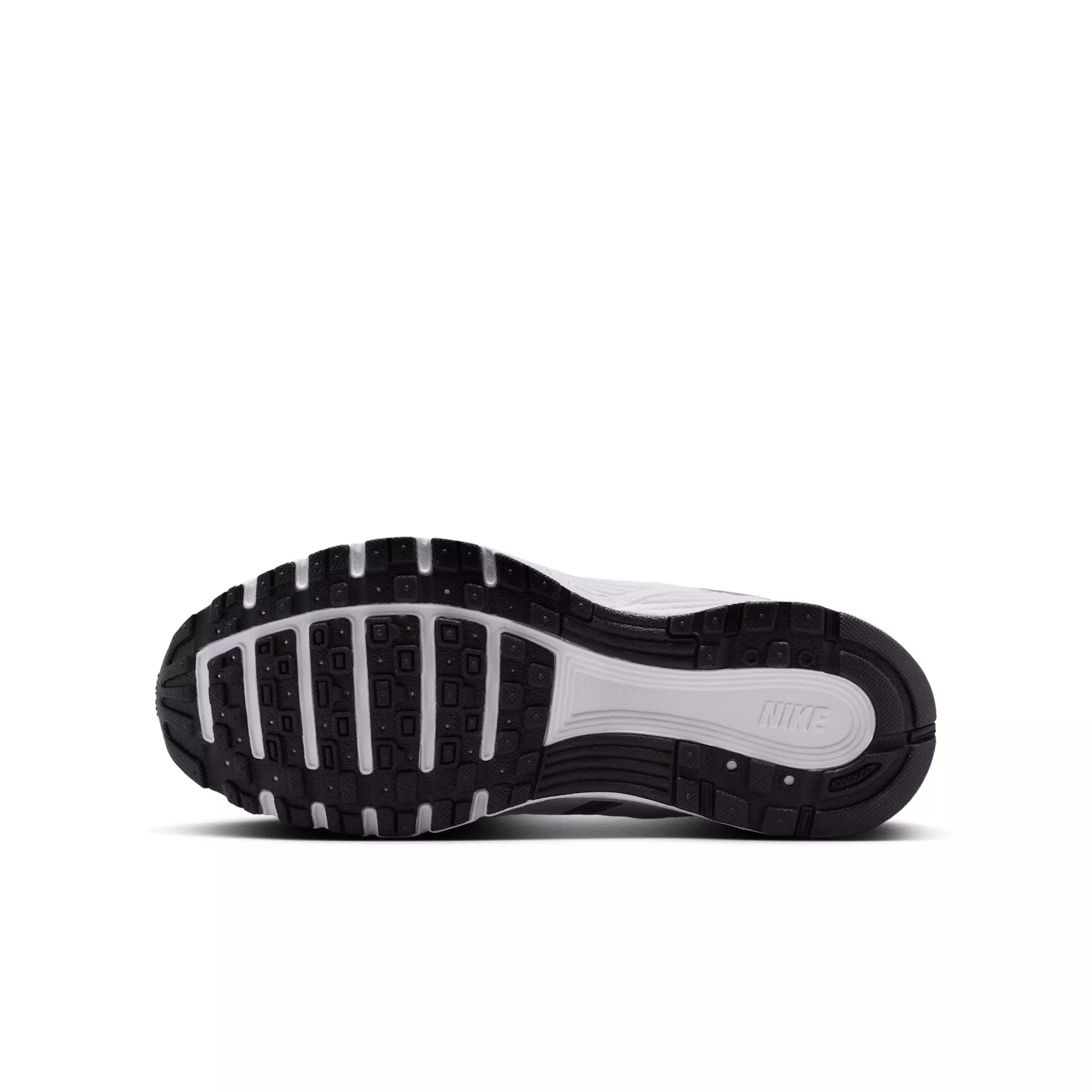 Nike P-6000 "White/Blue Crystal/Metallic Silver/White" Grade School Boys' Shoe - WHITE/BLUE/SILVER/WHITE