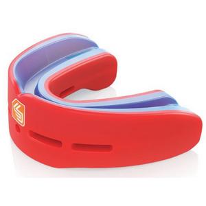 Shock Doctor Adult Nano Double Convertible Mouthguard - RED