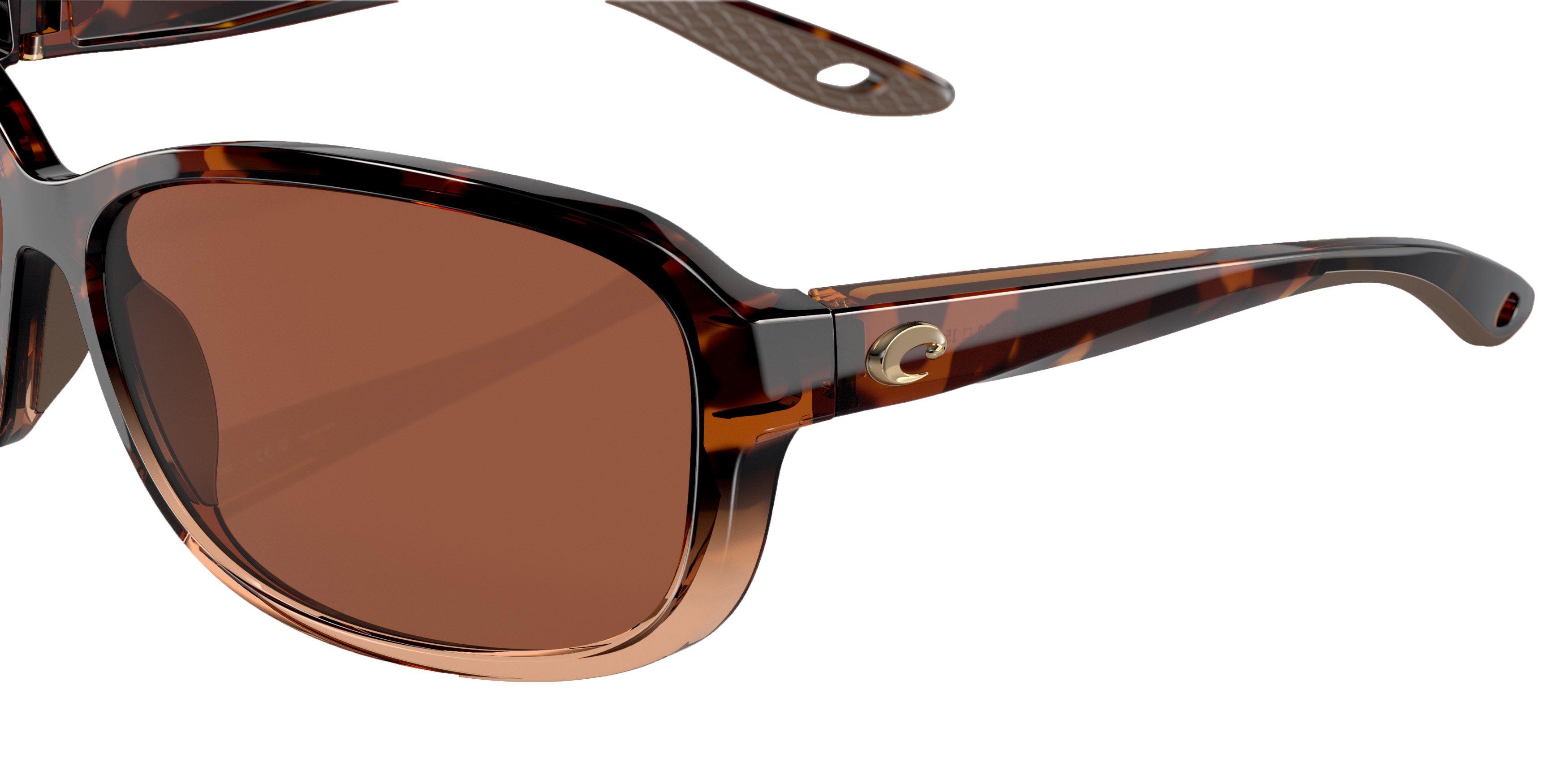 Costa Del Mar Seadrift S Copper Polarized Sunglasses - Brown - BROWN Thumbnail View 6
