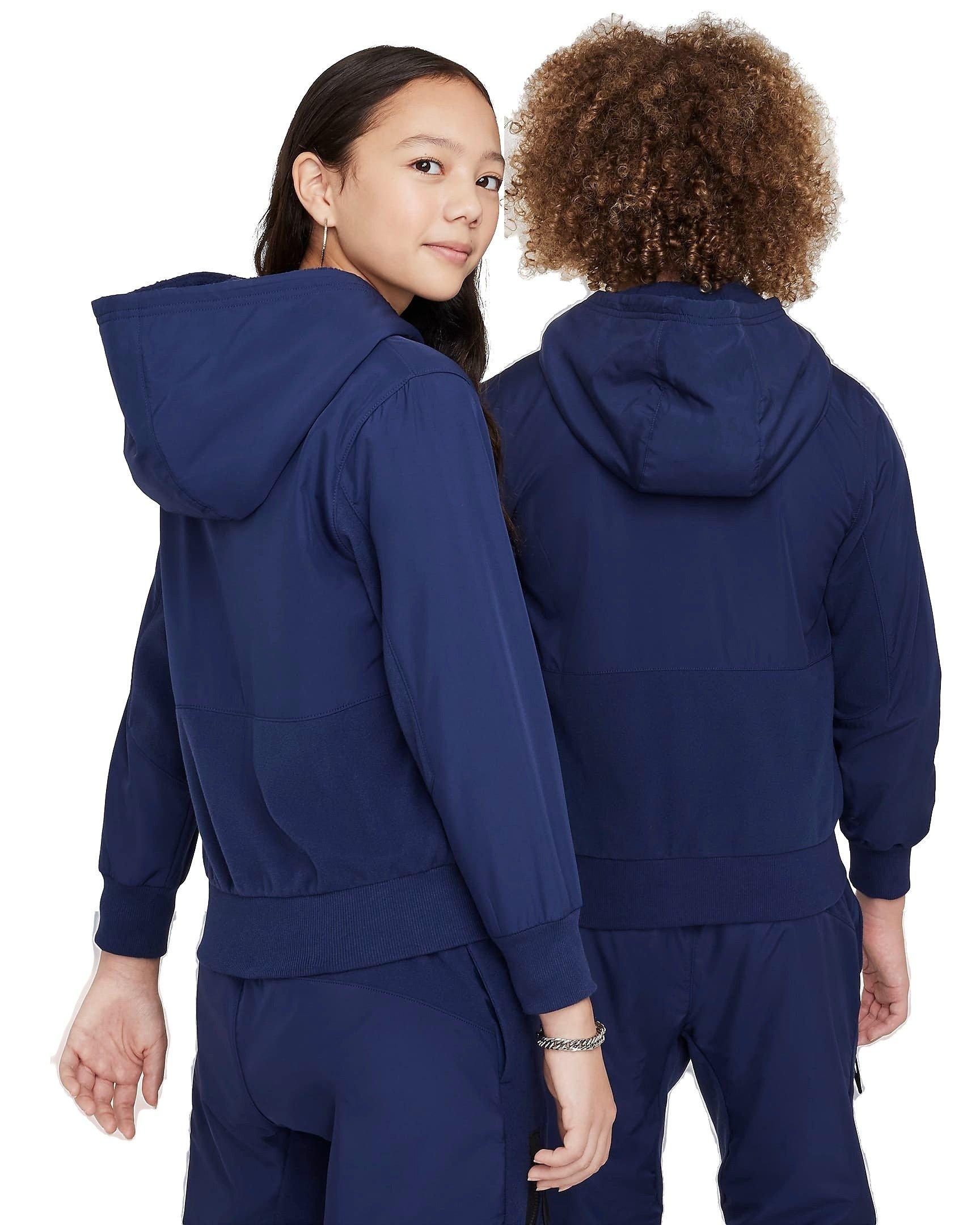 Nike Big Kids' Sportswear City Utility EasyOn Therma-FIT Winterized Jacket - NAVY Thumbnail View 2