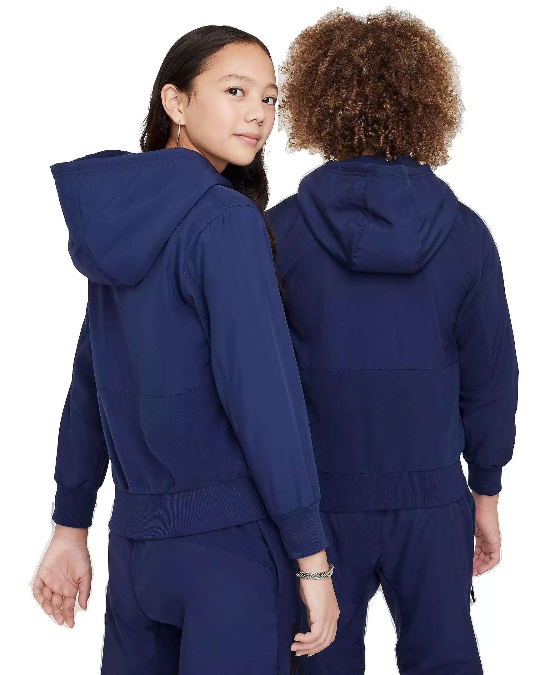 Nike Big Kids' Sportswear City Utility EasyOn Therma-FIT Winterized Jacket - NAVY