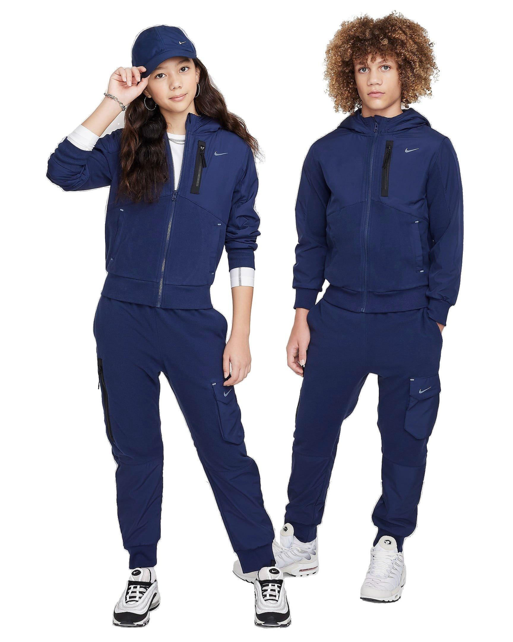 Nike Big Kids' Sportswear City Utility EasyOn Therma-FIT Winterized Jacket - NAVY Thumbnail View 7