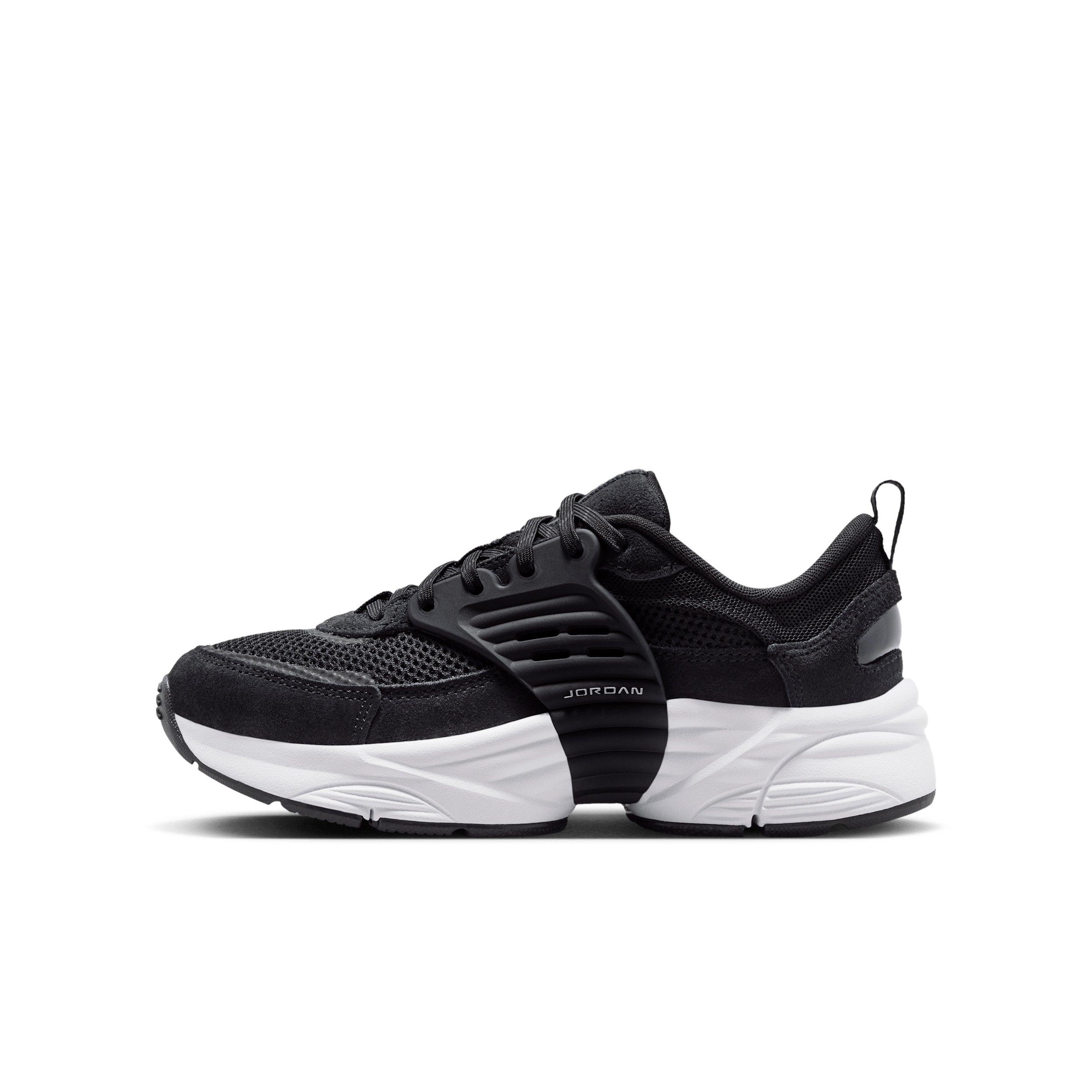 Jordan Trunner O/S "Black/White" Grade School Boys' Shoe - BLACK/WHITE Thumbnail View 2