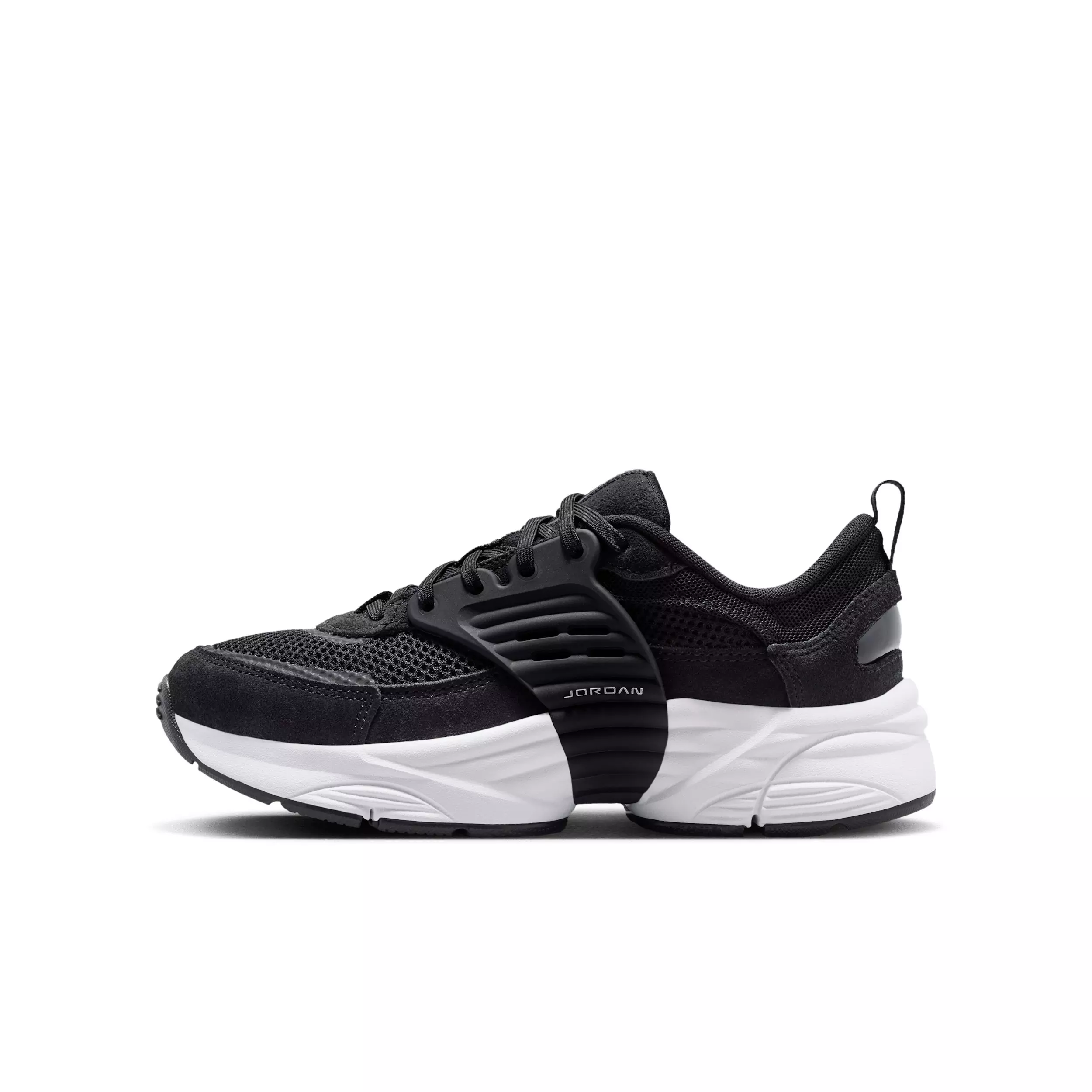 Jordan Trunner O/S "Black/White" Grade School Boys' Shoe - BLACK/WHITE