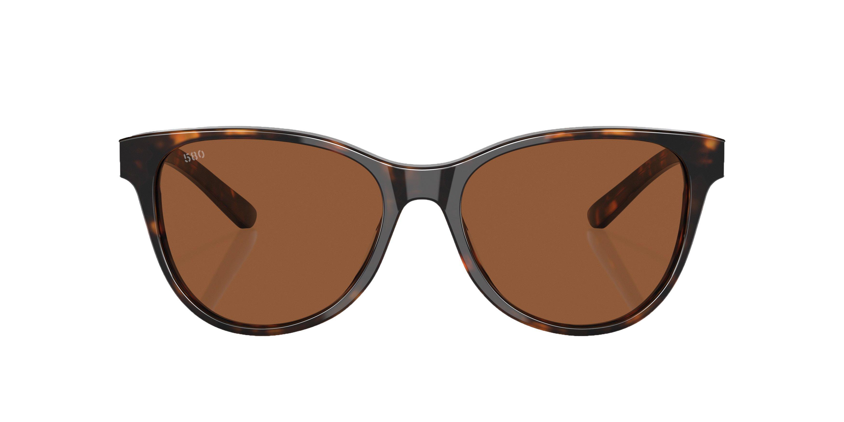 Costa Del Mar Catherine Copper Polarized Sunglasses - Brown - BROWN Thumbnail View 2