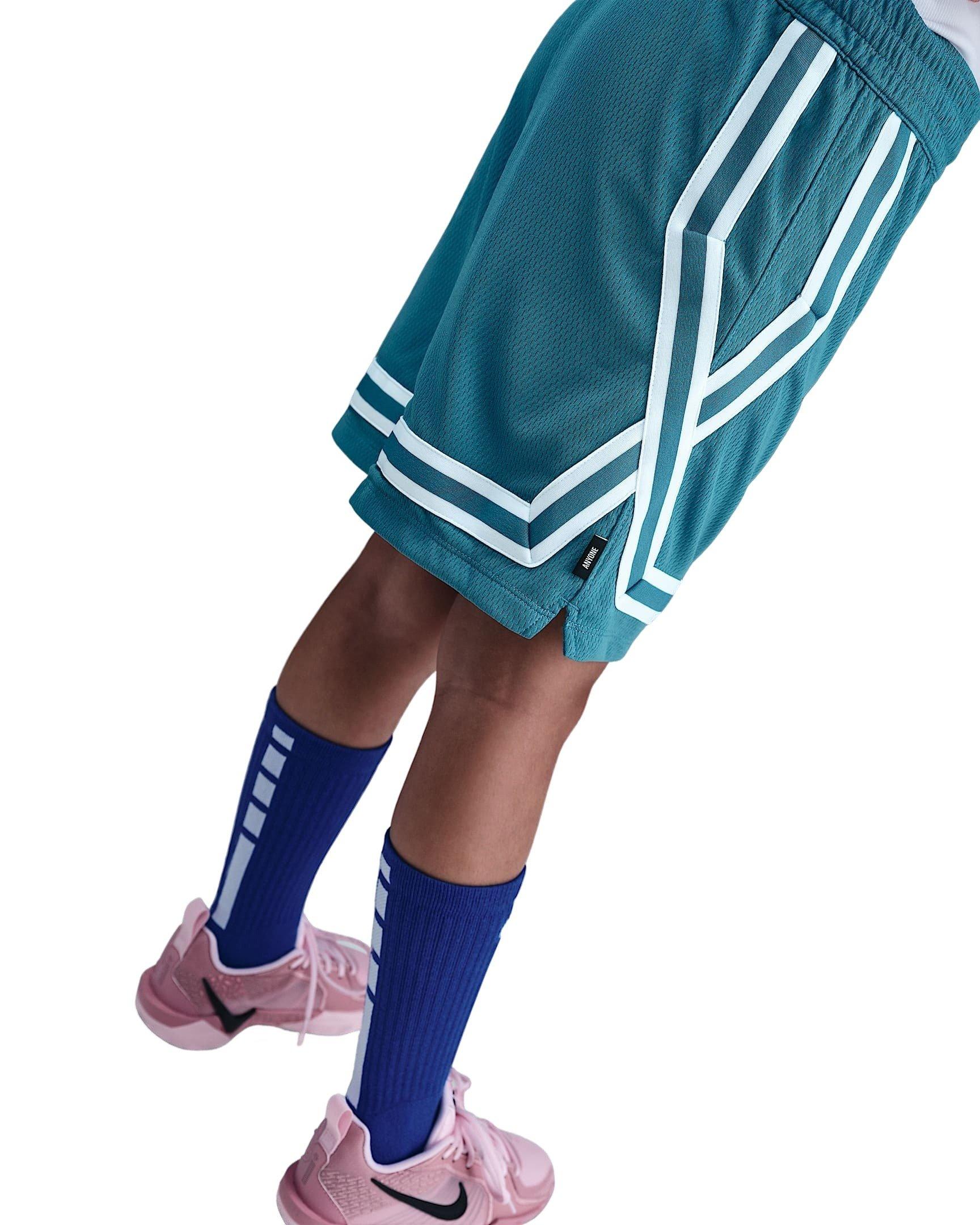 Nike Sabrina Crossover Dri-FIT Big Kids' Blue Basketball Shorts