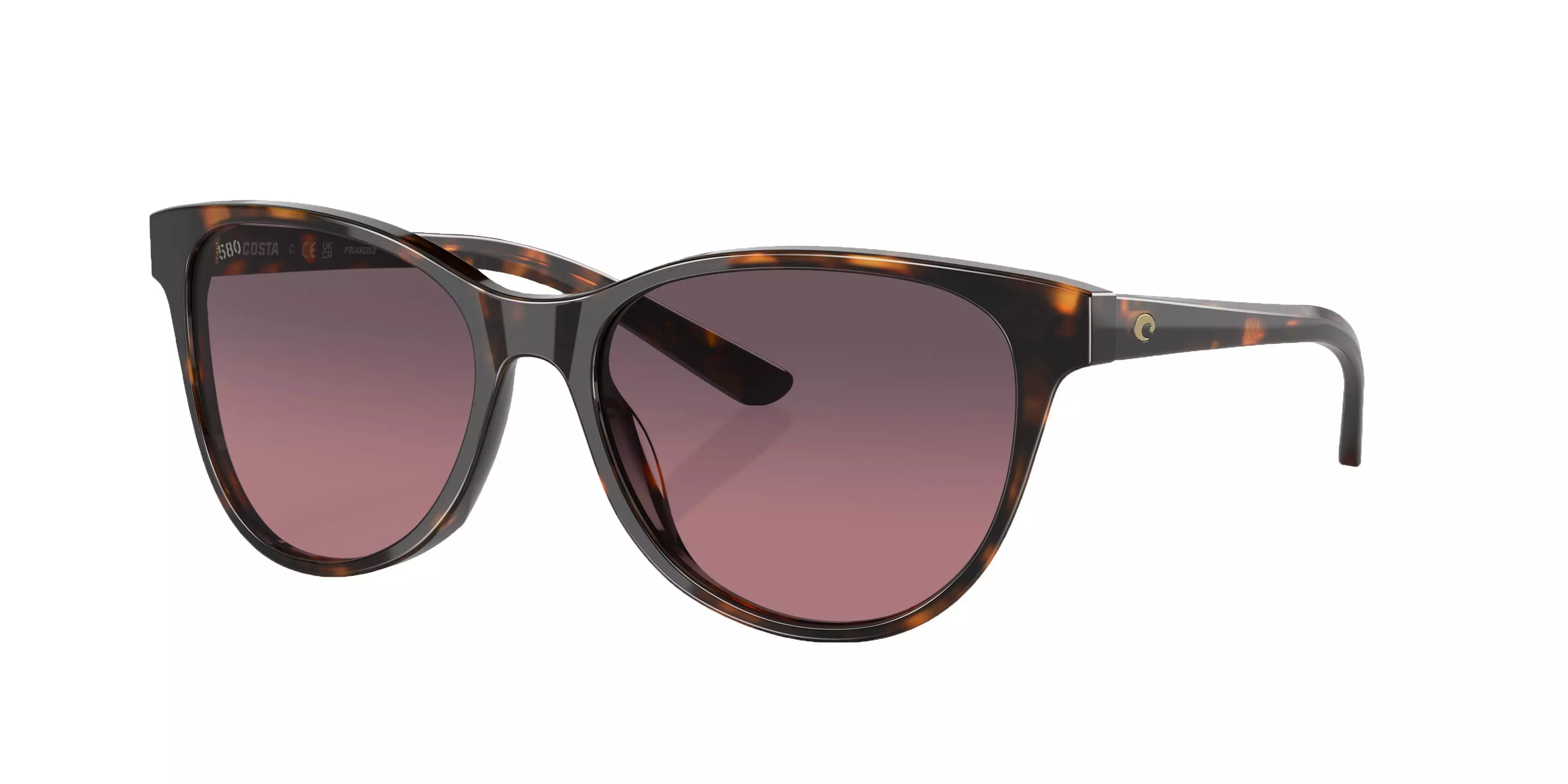 Costa Del Mar Catherine Rose Gradient Polarized Sunglasses - Brown - BROWN