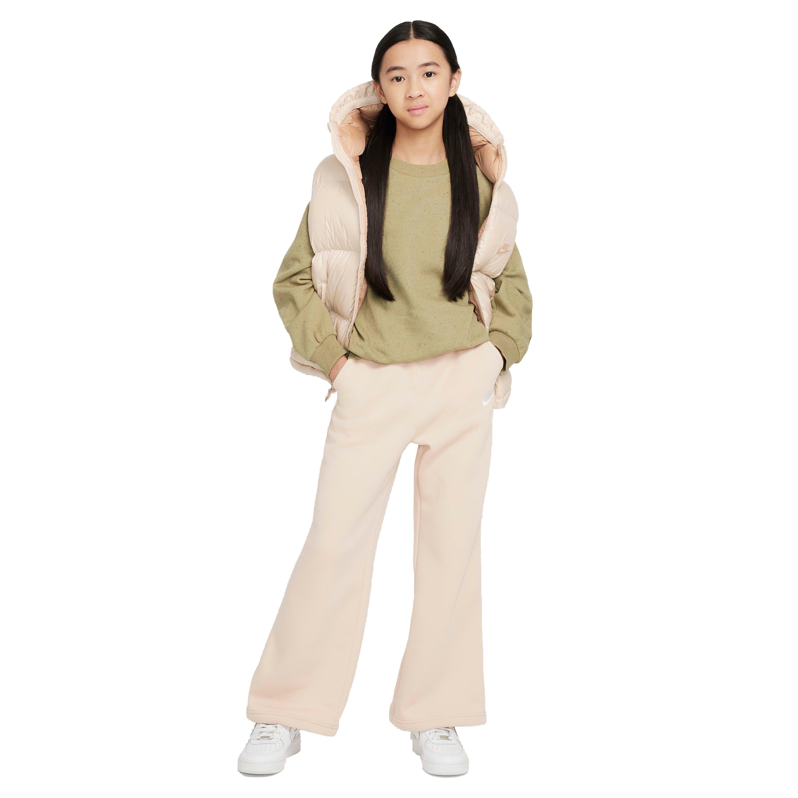 Nike Sportswear Club Fleece Wide-Leg Big Girls' Pants