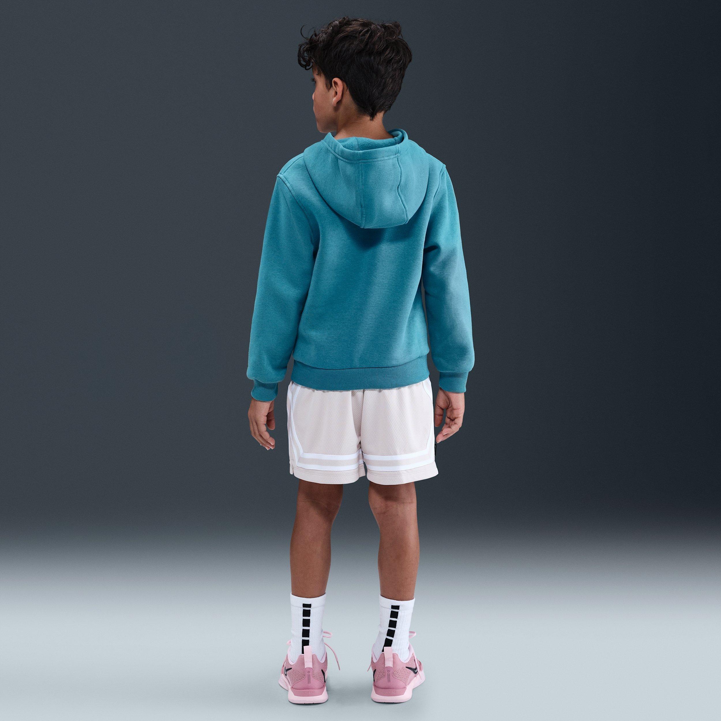 Nike Sabrina Ionescu Club Fleece Big Kids' Teal Basketball Hoodie