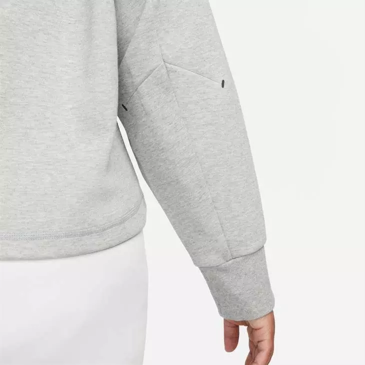 Nike Women's Sportswear Tech Fleece Turtleneck (Plus Size) - GREY