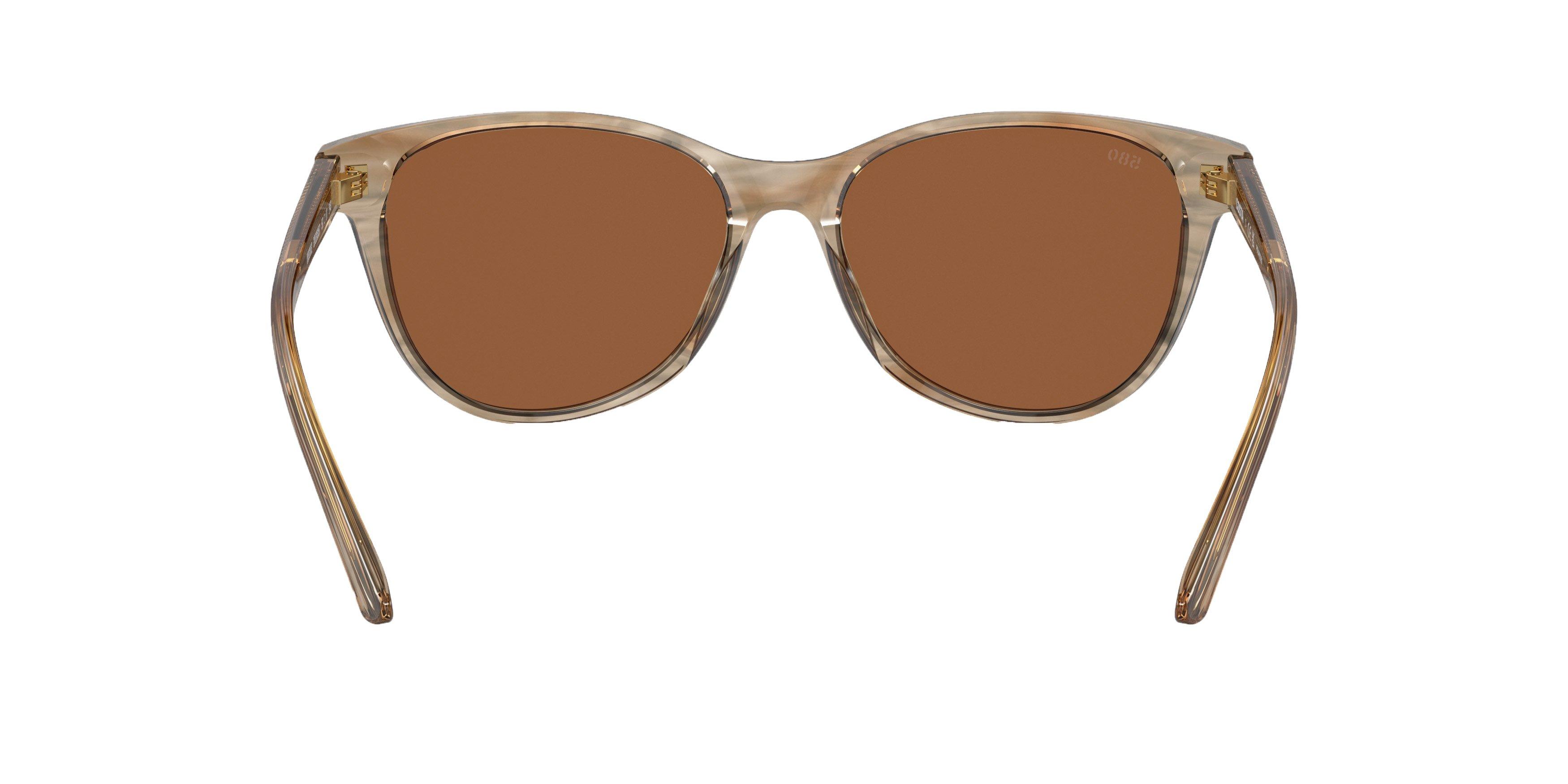 Costa Del Mar Catherine Copper Silver Mirror Polarized Sunglasses - Light Brown - LIGHT BROWN Thumbnail View 3