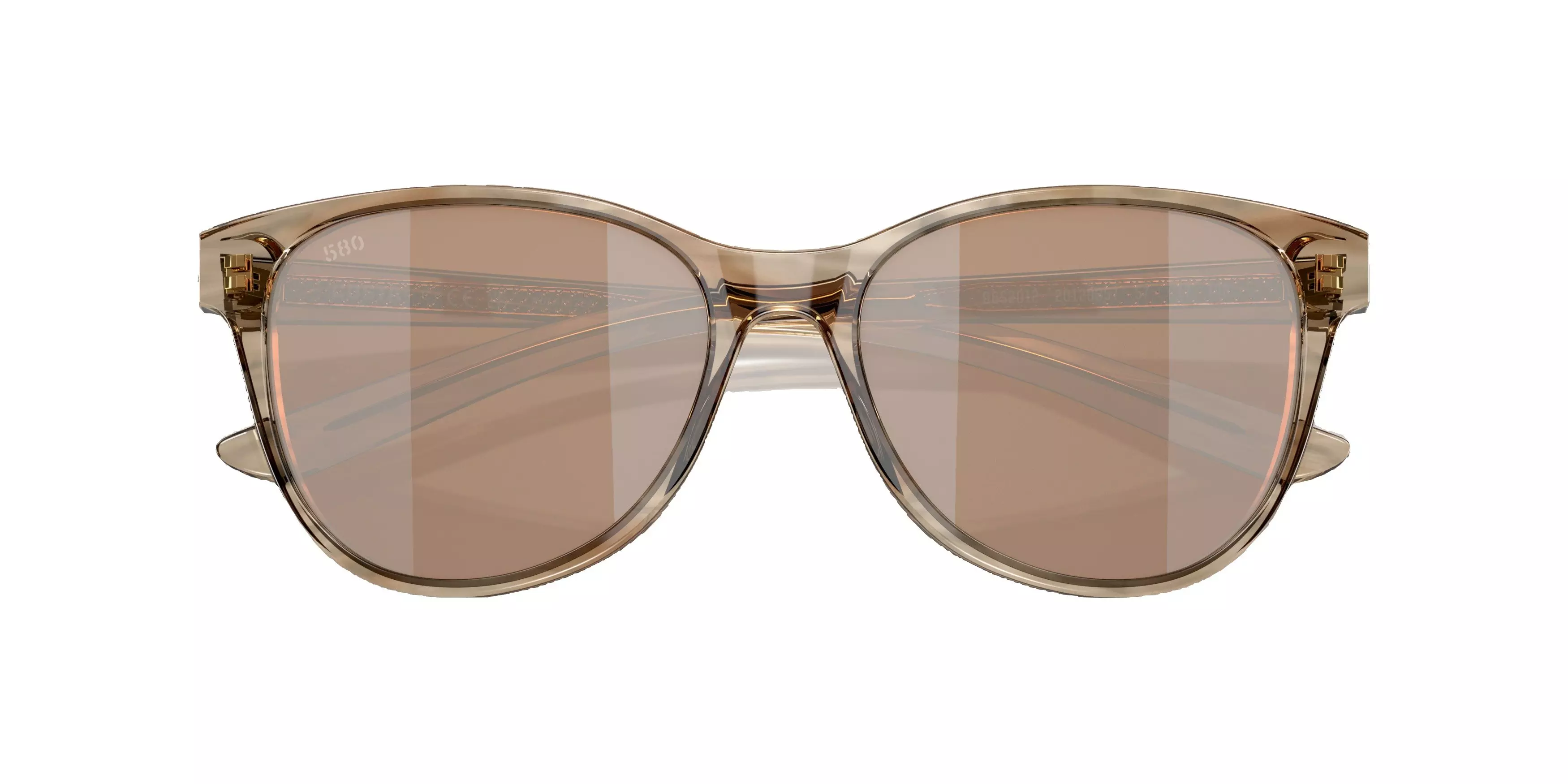 Costa Del Mar Catherine Copper Silver Mirror Polarized Sunglasses - Light Brown - LIGHT BROWN
