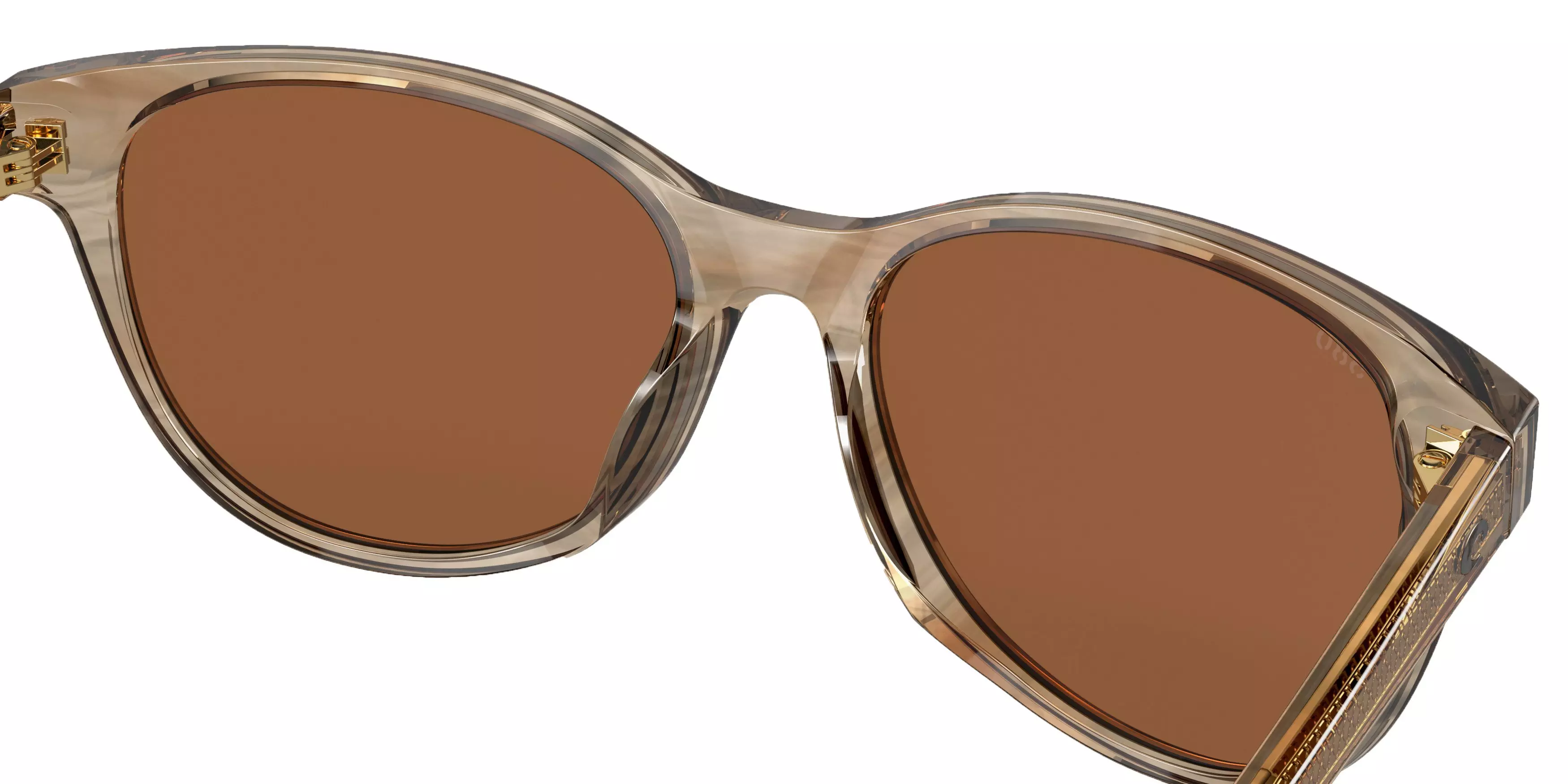 Costa Del Mar Catherine Copper Silver Mirror Polarized Sunglasses - Light Brown - LIGHT BROWN